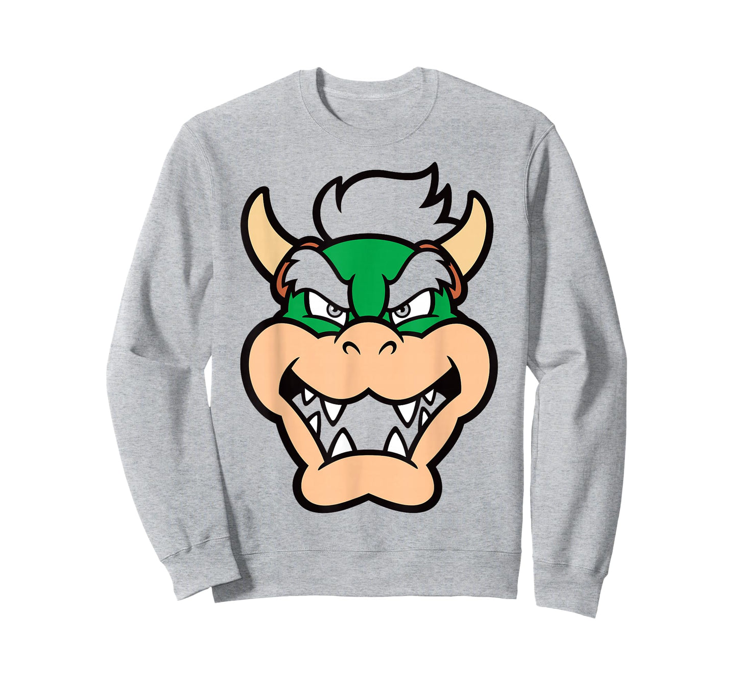 Nintendo Super Mario Bowser Large Face Chest Portrait T-Shirt