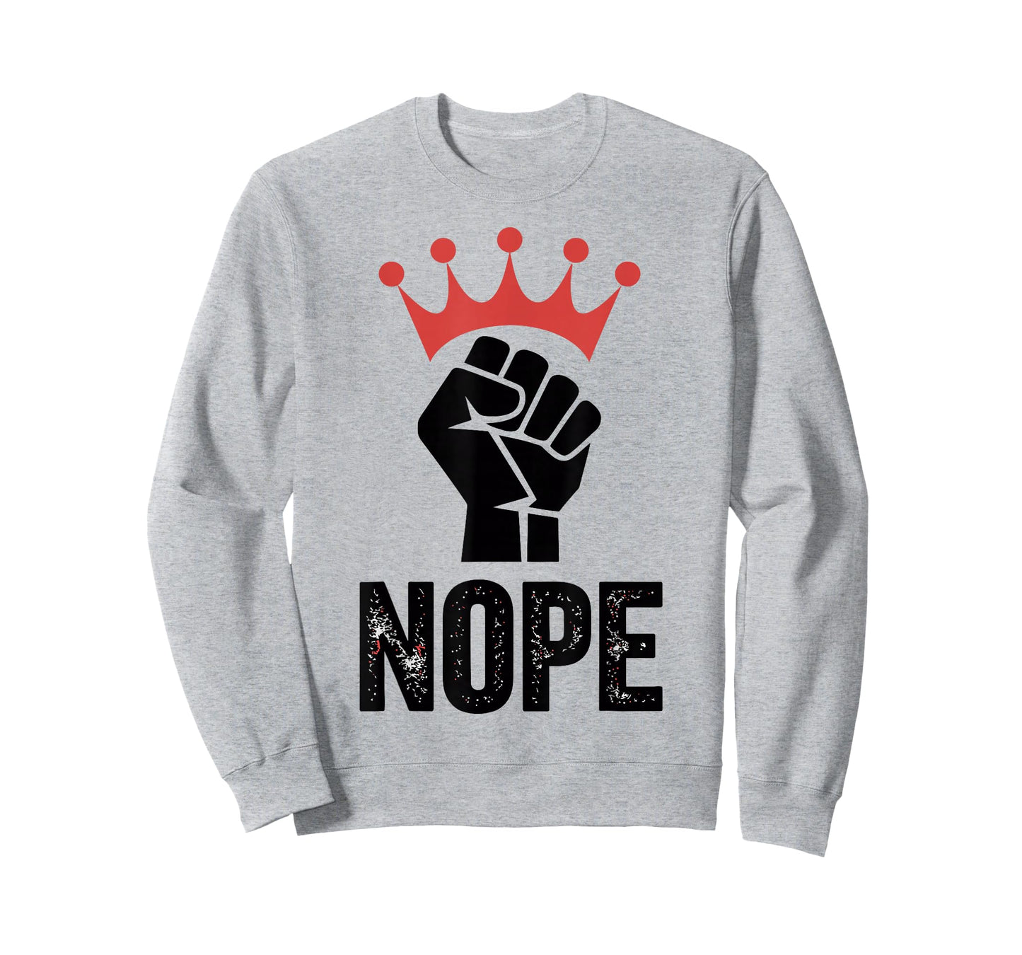 No Kings in America Since 1776 Fist & Crown Protest T-Shirt