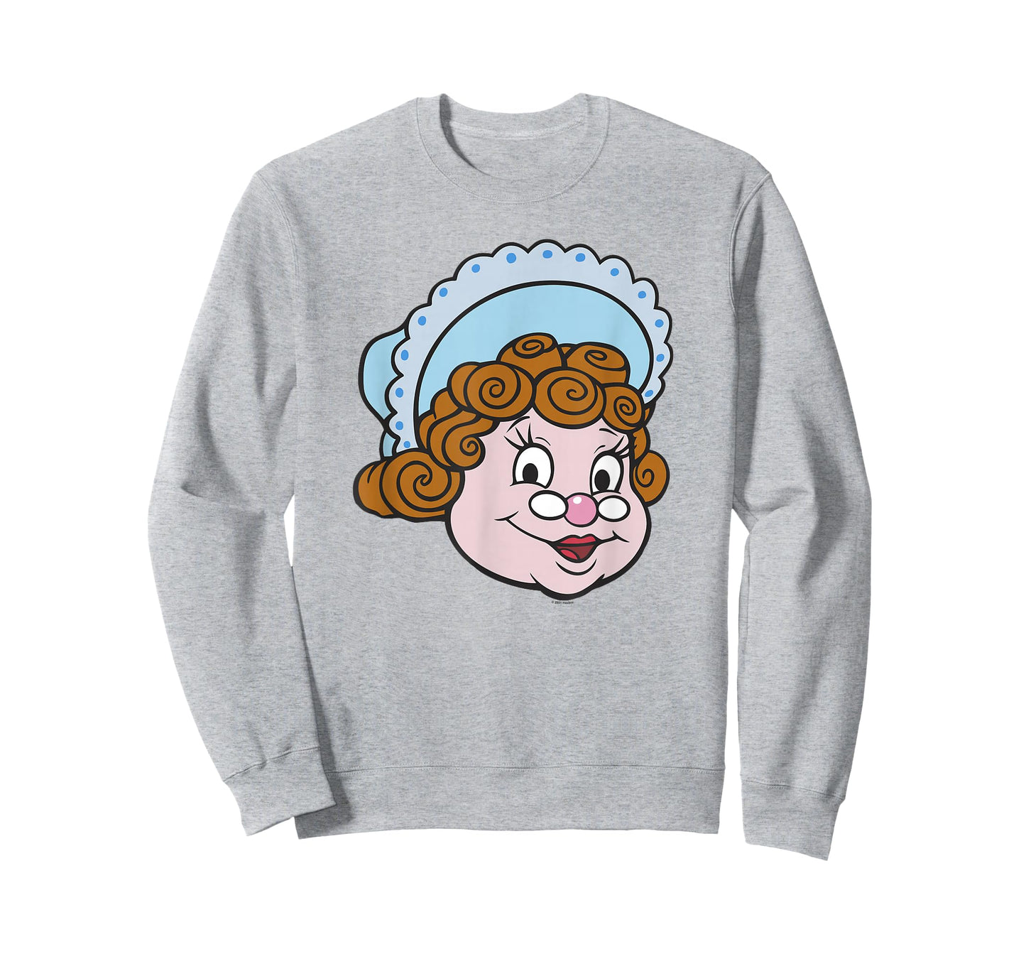 Candy Land Halloween Gramma Nutt Big Face T-Shirt
