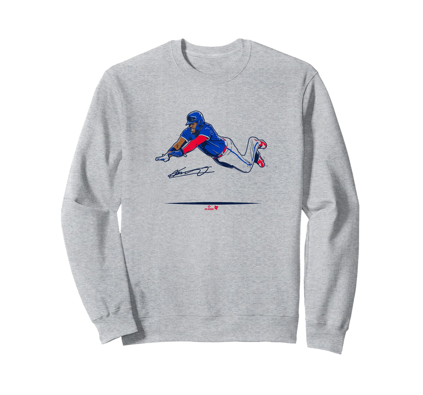 Vladimir Guerrero Jr. - Flying Slide - Toronto Baseball T-Shirt