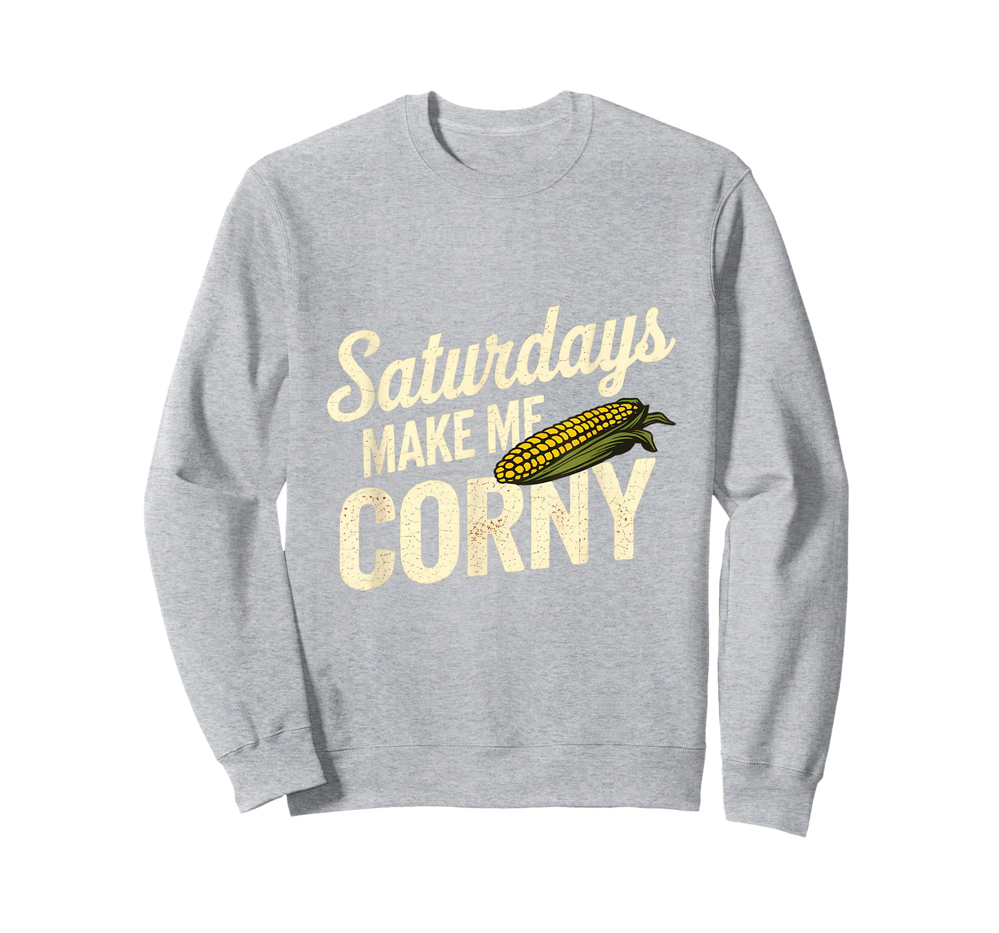 Saturdays Make Me Corny - Funny Nebraska T-Shirt