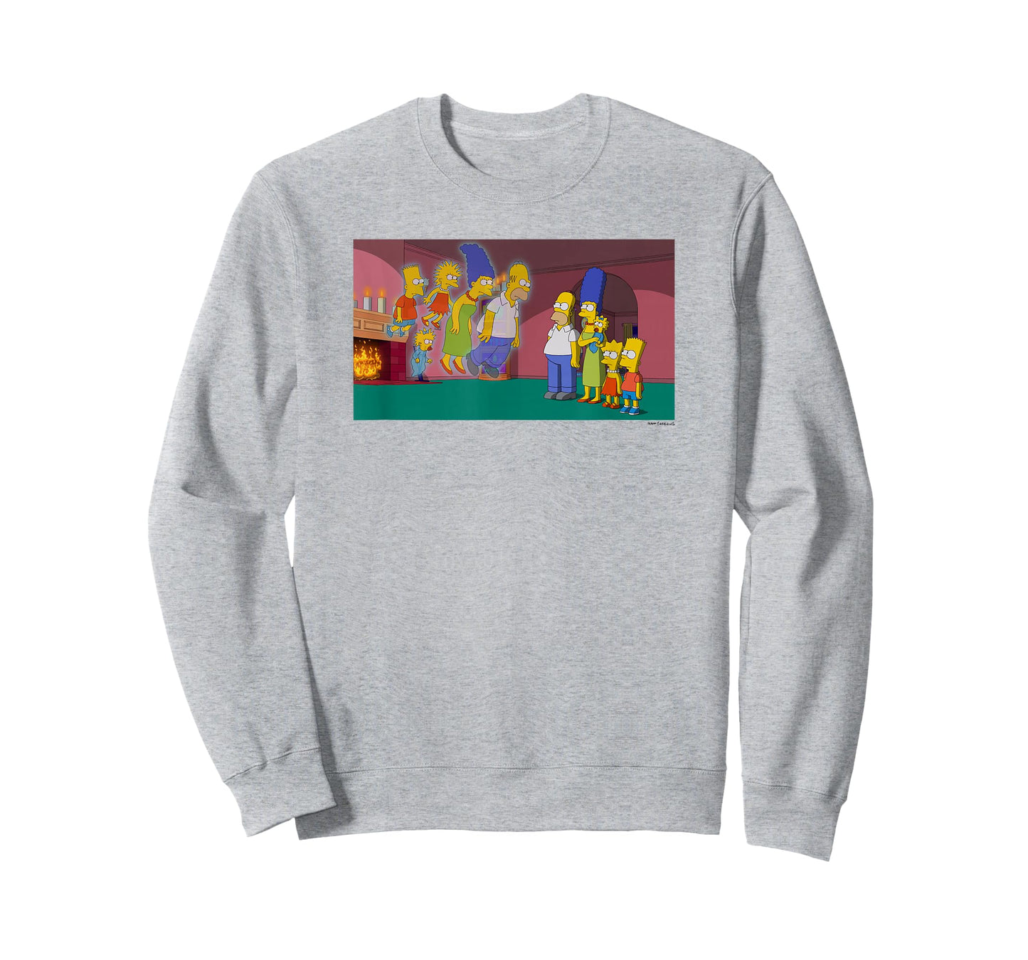 The Simpsons Treehouse Of Horror Halloween Ghost Family T-Shirt