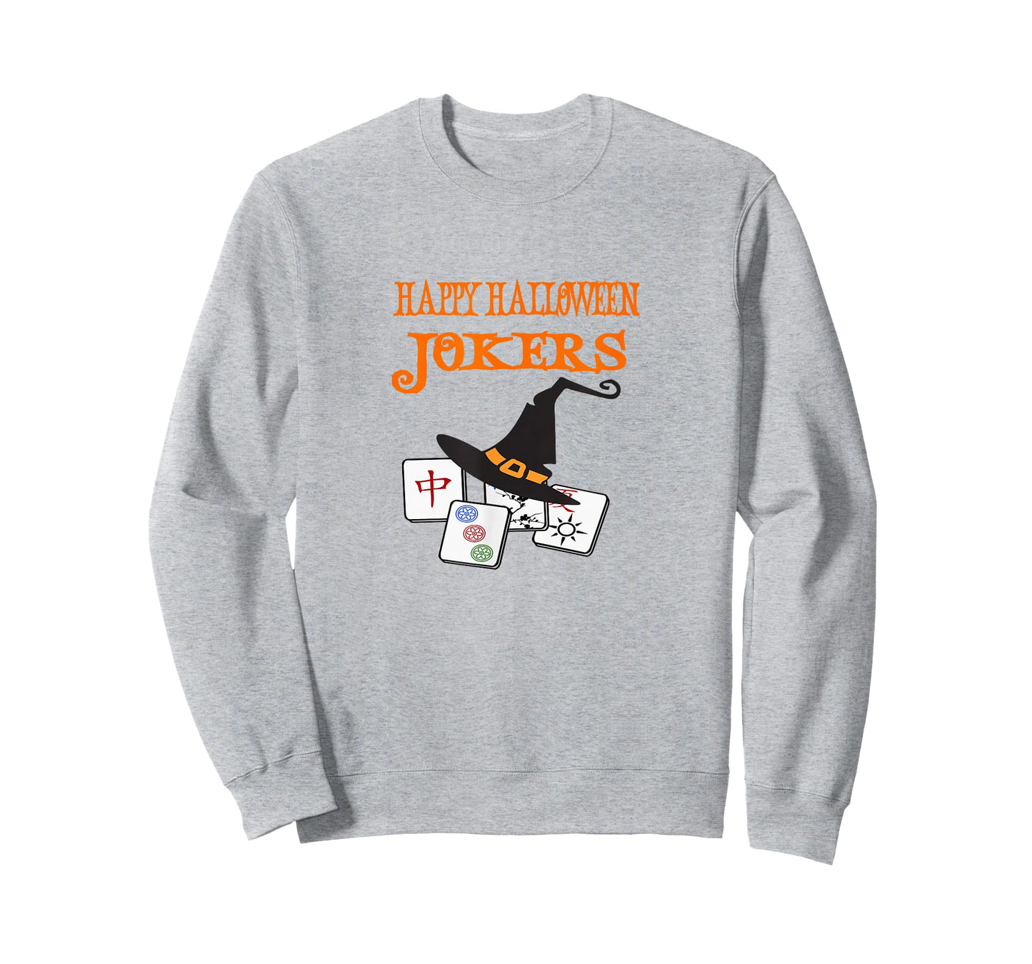 Funny Mahjong Happy Halloween Jokers Tile Game Tee T-Shirt