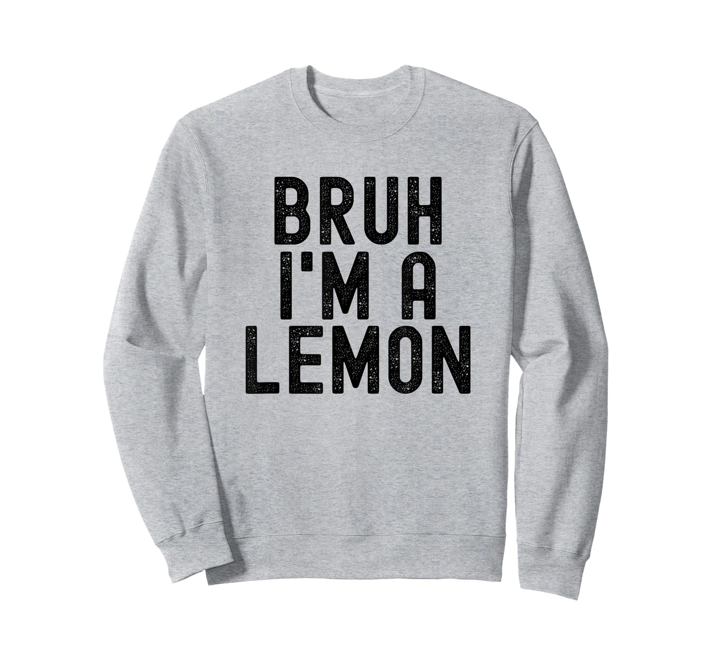 Bruh I'm A Lemon Funny Halloween Costume Men Women Boy Girl T-Shirt