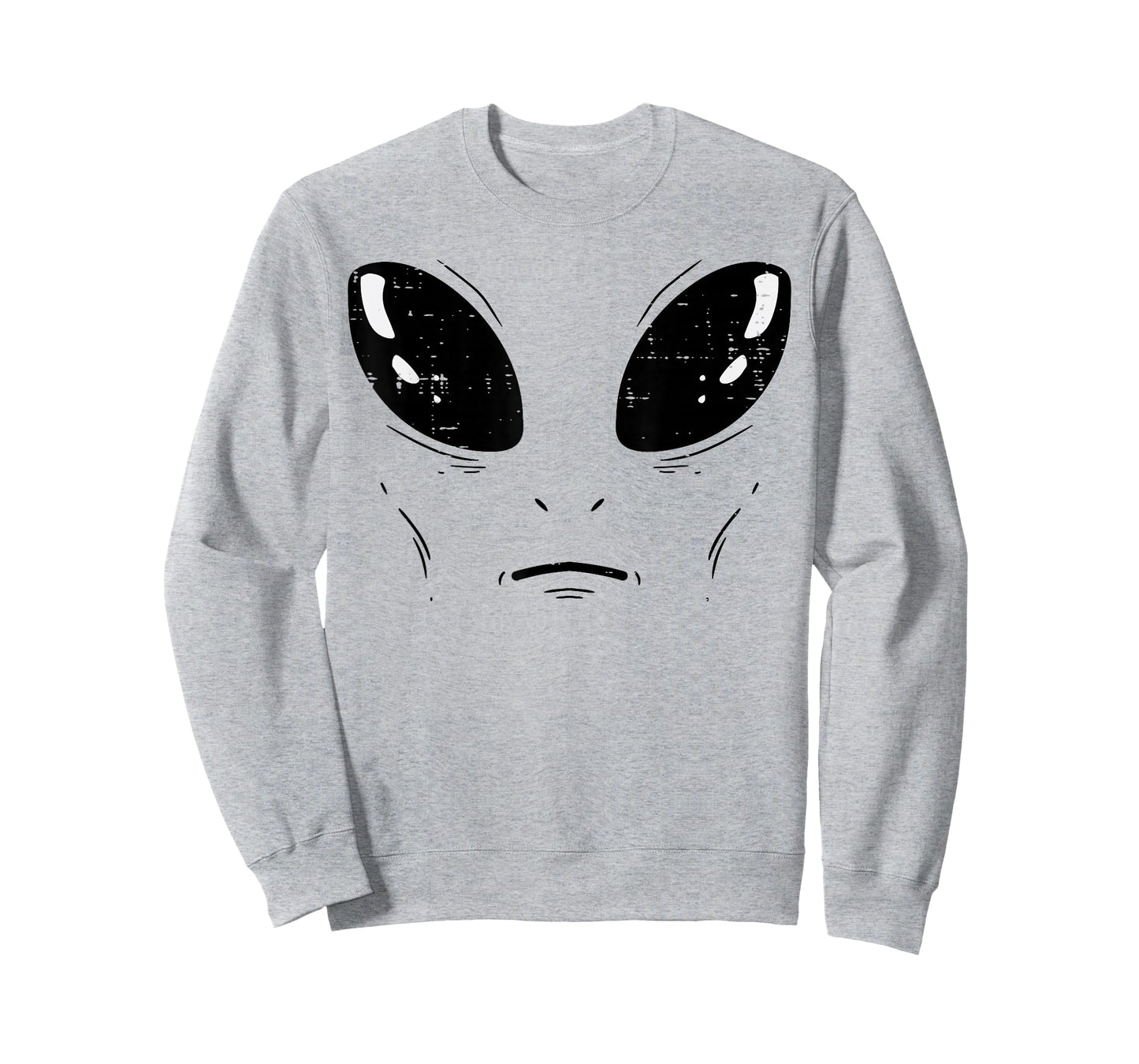 Alien Face Space Funny Halloween Costume Men Women Kids T-Shirt