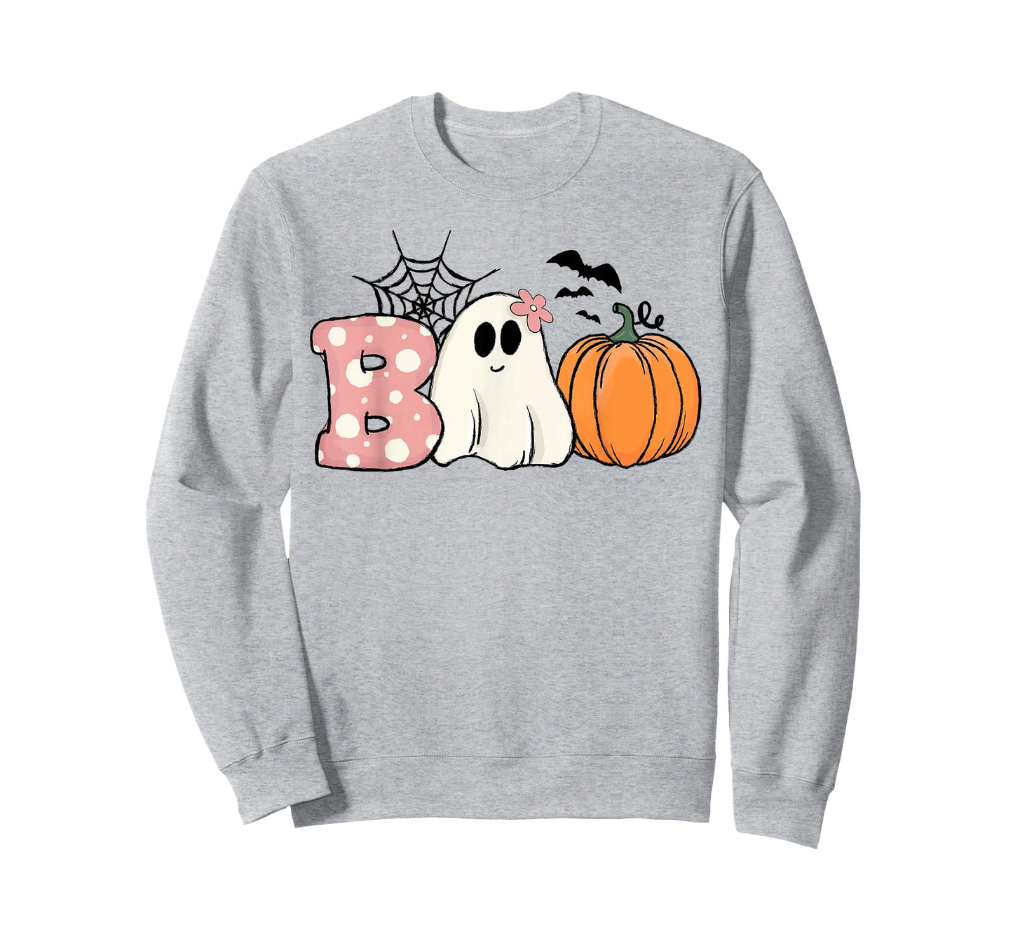 Boo Ghost Pumpkin Spooky Season Trick Or Treat Halloween T-Shirt