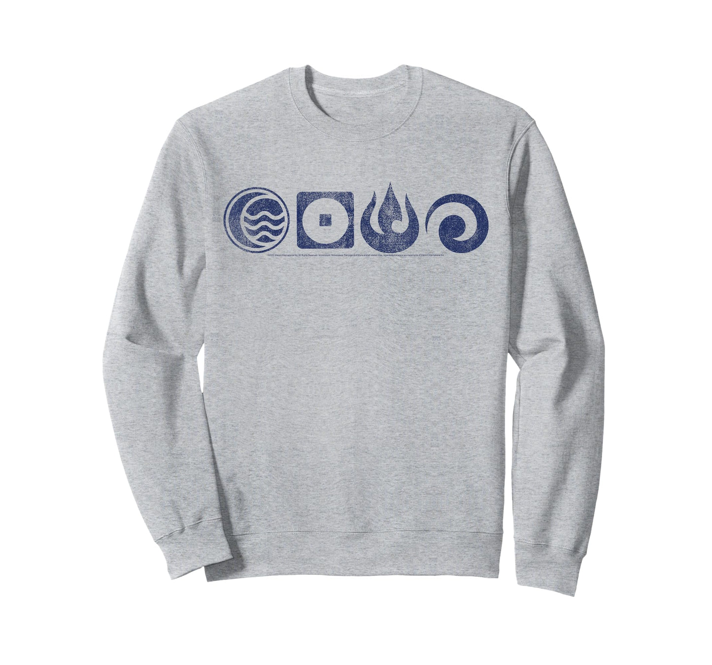 Avatar: Legend of Korra Element Icons Anime T-Shirt