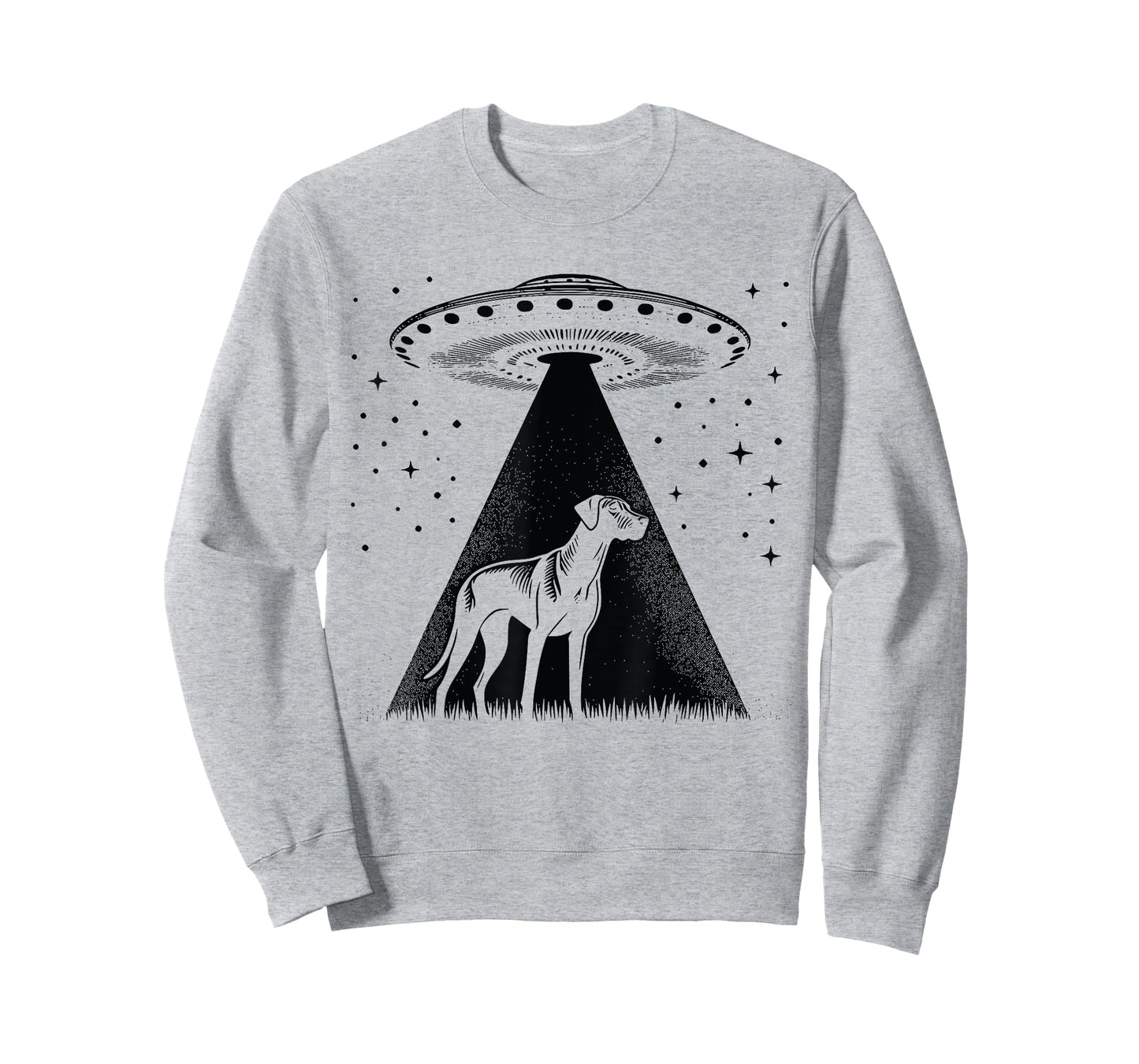 Rhodesian Ridgeback Mom Dad Dog - Funny Alien UFO T-Shirt