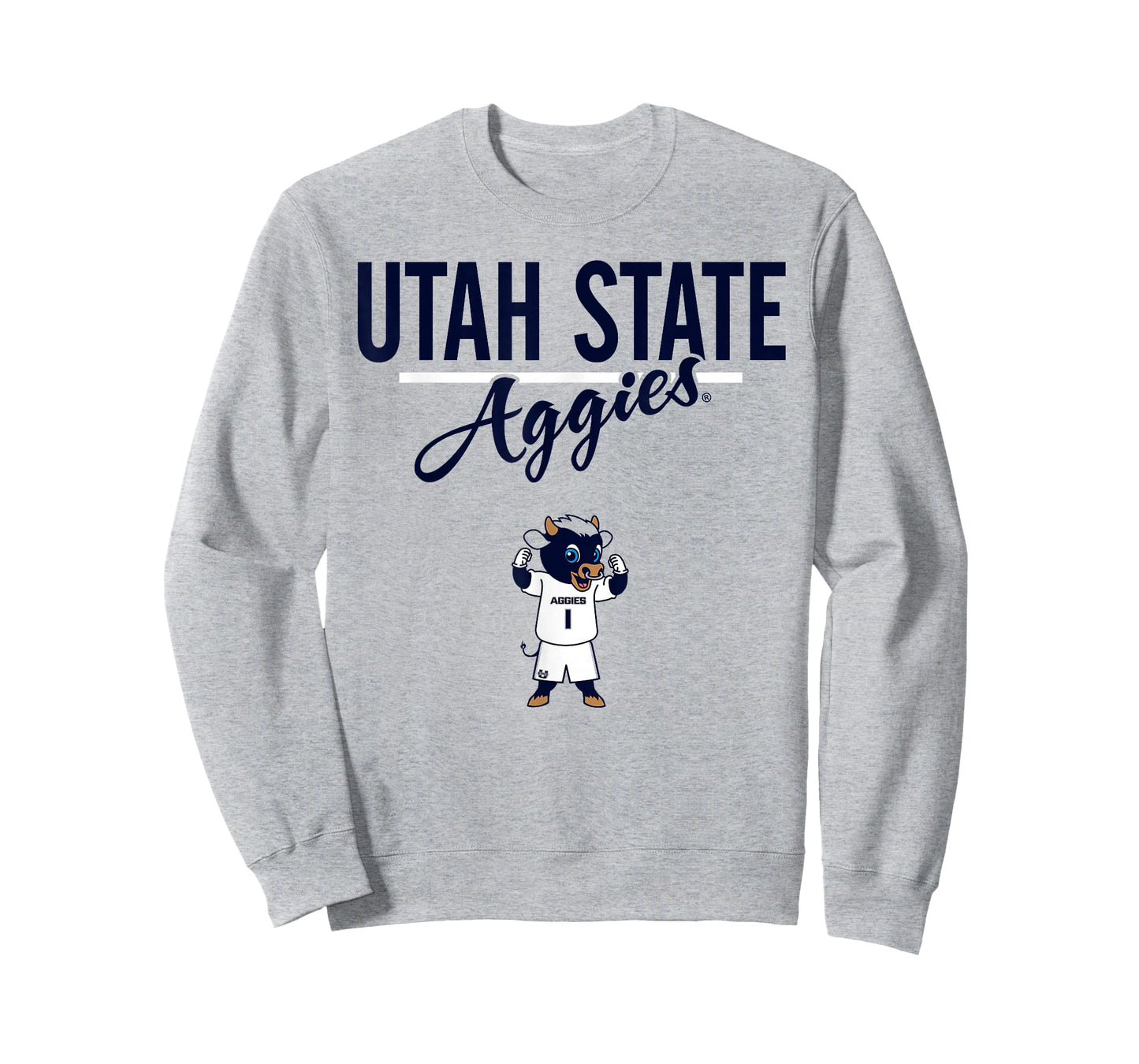 Utah State Aggies Big Blue Gray Officially Licensed T-Shirt