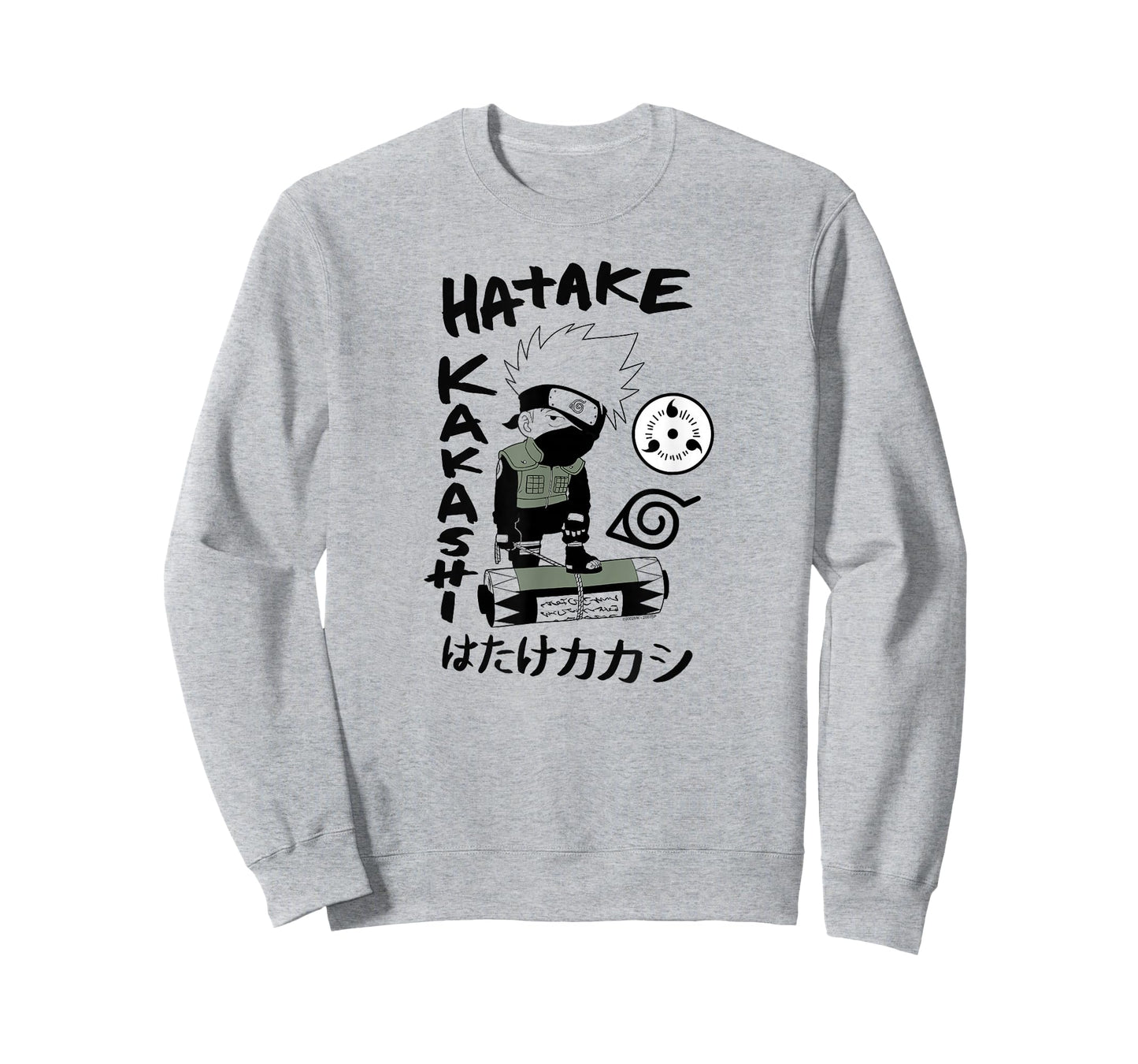 Naruto Shippuden Hatake Kakashi Chibi Drawing Anime T-Shirt