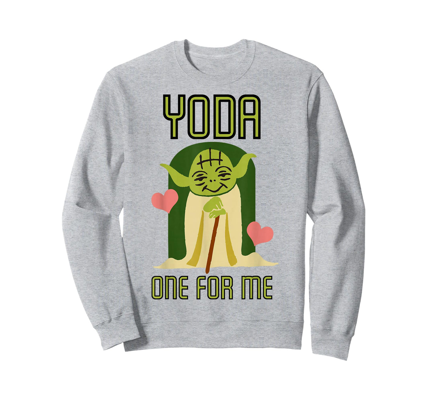 Star Wars Yoda One For Me Cute Valentine's Day Disney+ T-Shirt