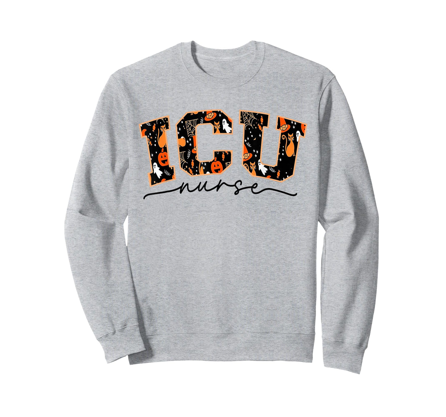 ICU Nurse Halloween Critical Care CCU Intensive Care Rn Fall T-Shirt
