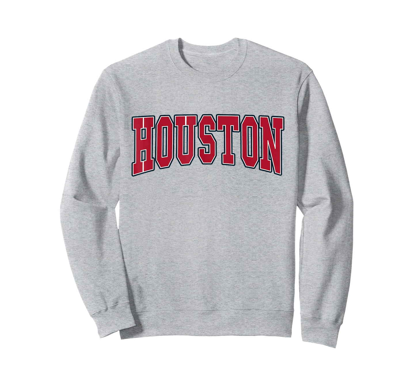 Graphic Apparel Co. - HOUSTON - Unisex Adult - White - Small - Short Sleeve - Classic Fit - Throwback Design - T-Shirt