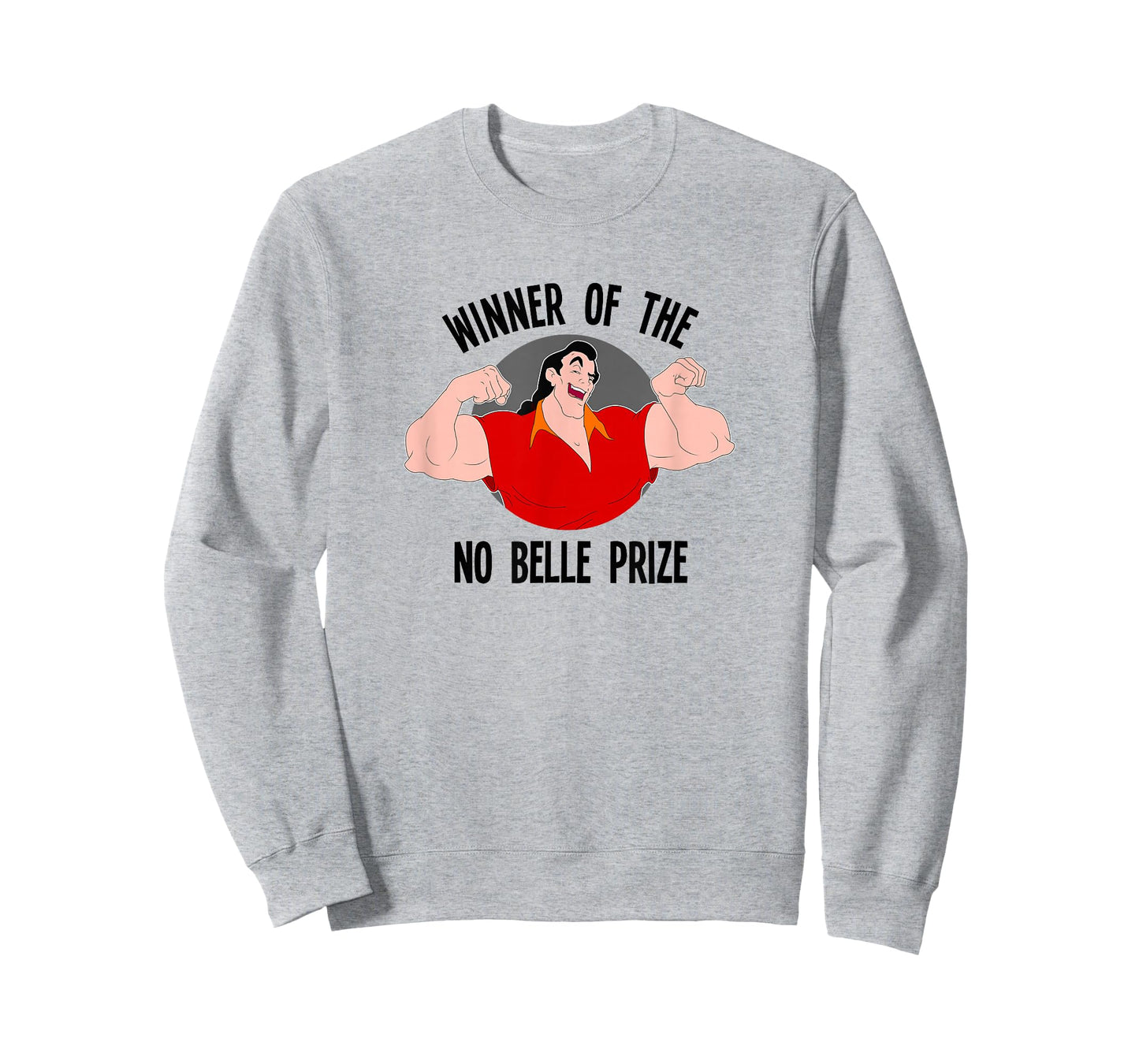 Disney Beauty and The Beast Gaston Winner of No Belle Prize T-Shirt Small