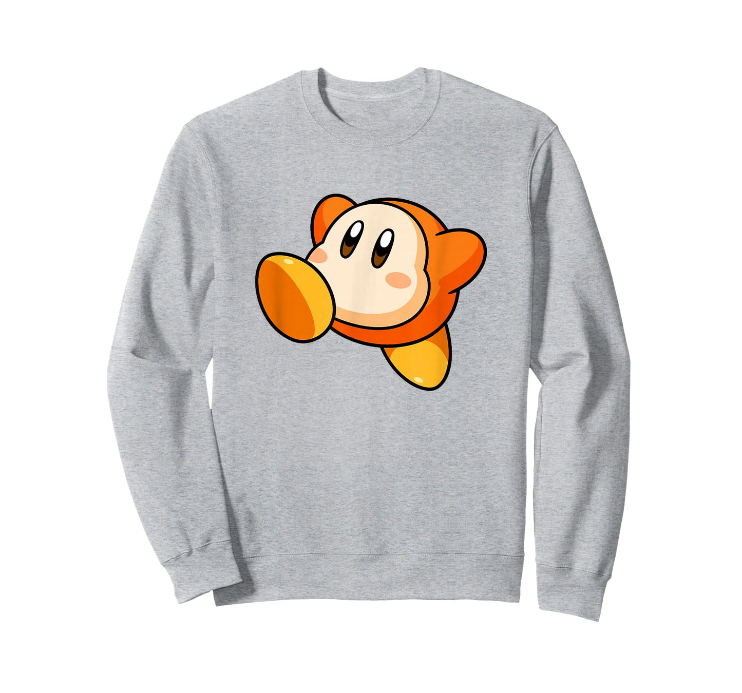 Kirby Cute Waddle Dee Jumping Around Big Nintendo Icon T-Shirt