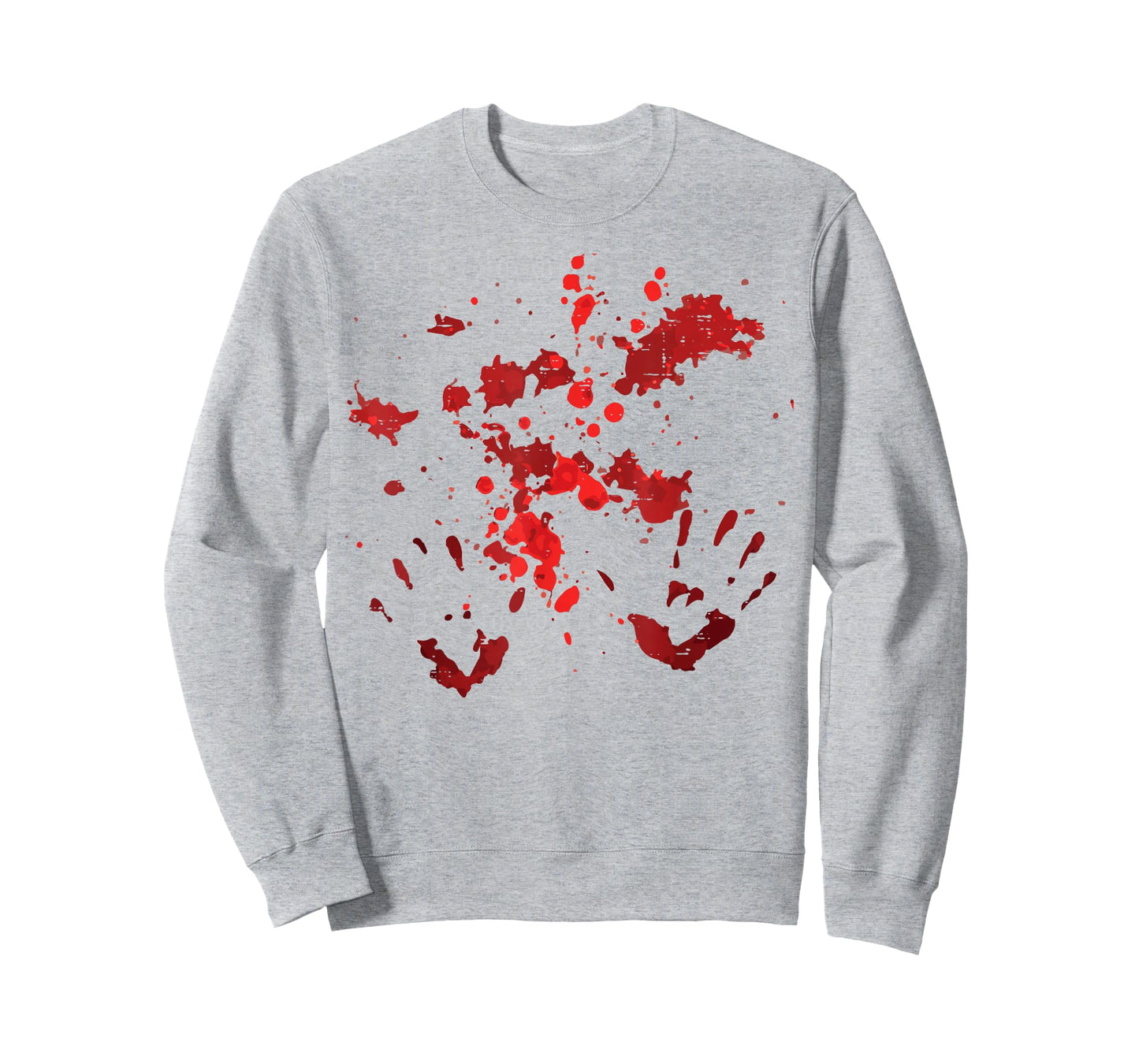 Bloody Hands Scary Wound Halloween Costume Men Women Kids T-Shirt