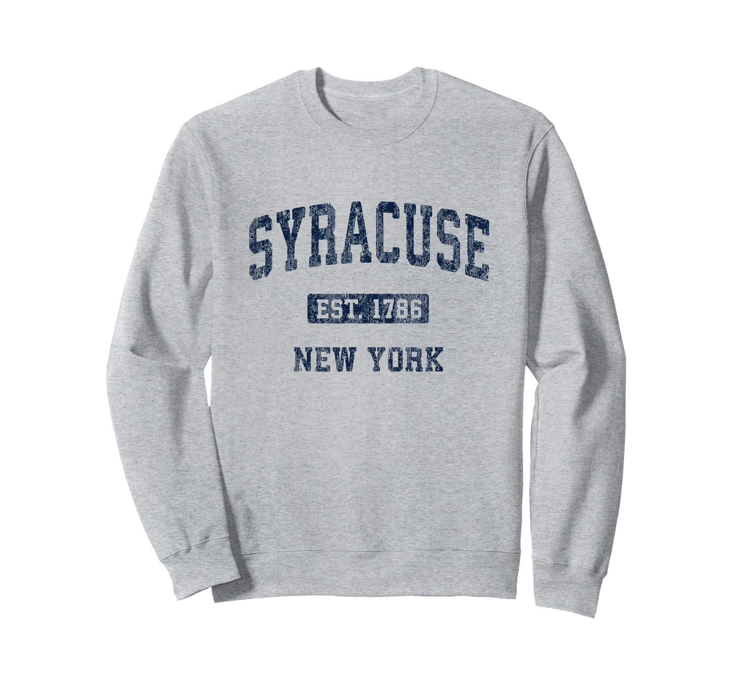 Syracuse New York NY Vintage Athletic Sports Design T-Shirt