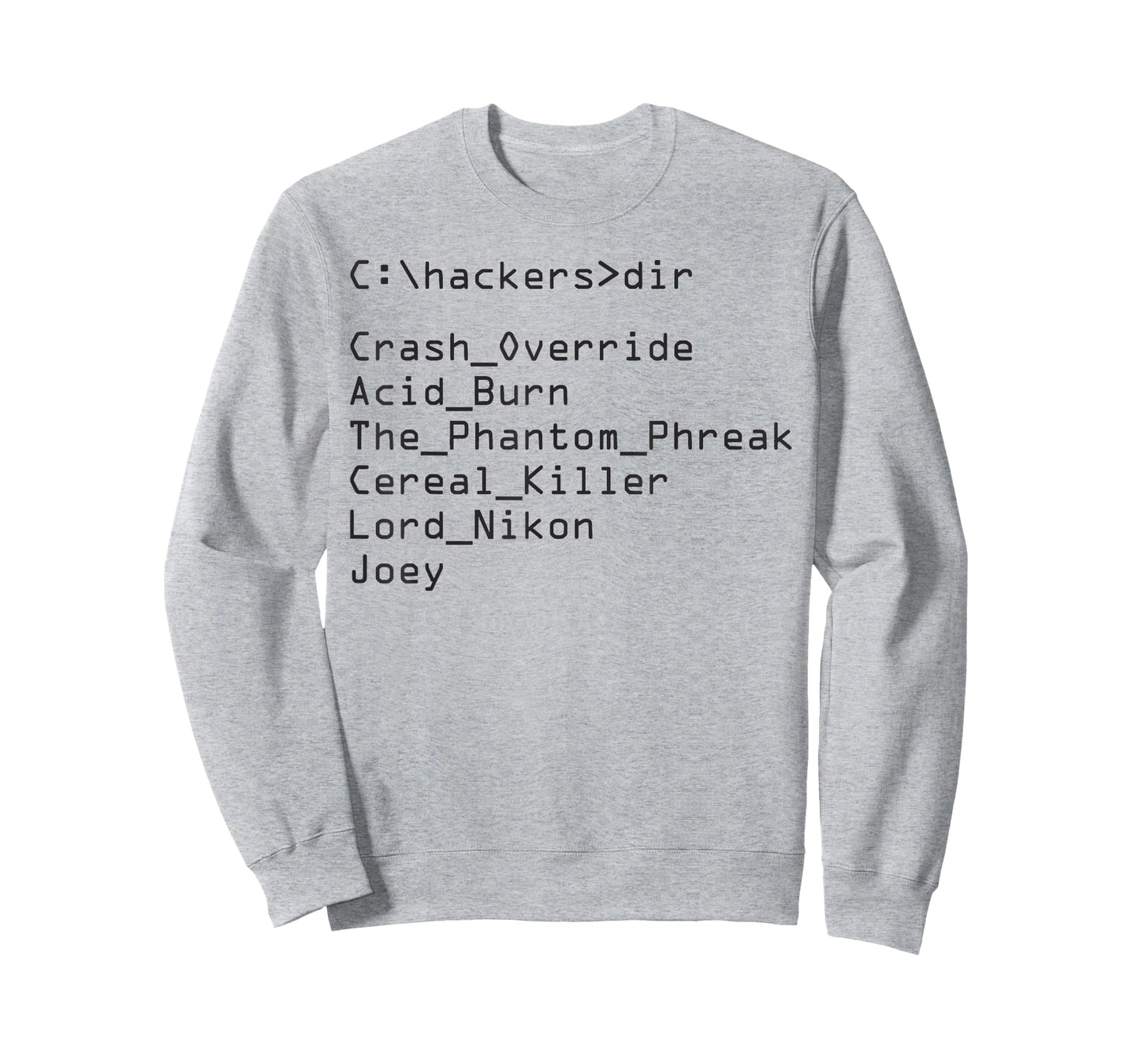Hackers Movie C Cast of Character T-Shirt