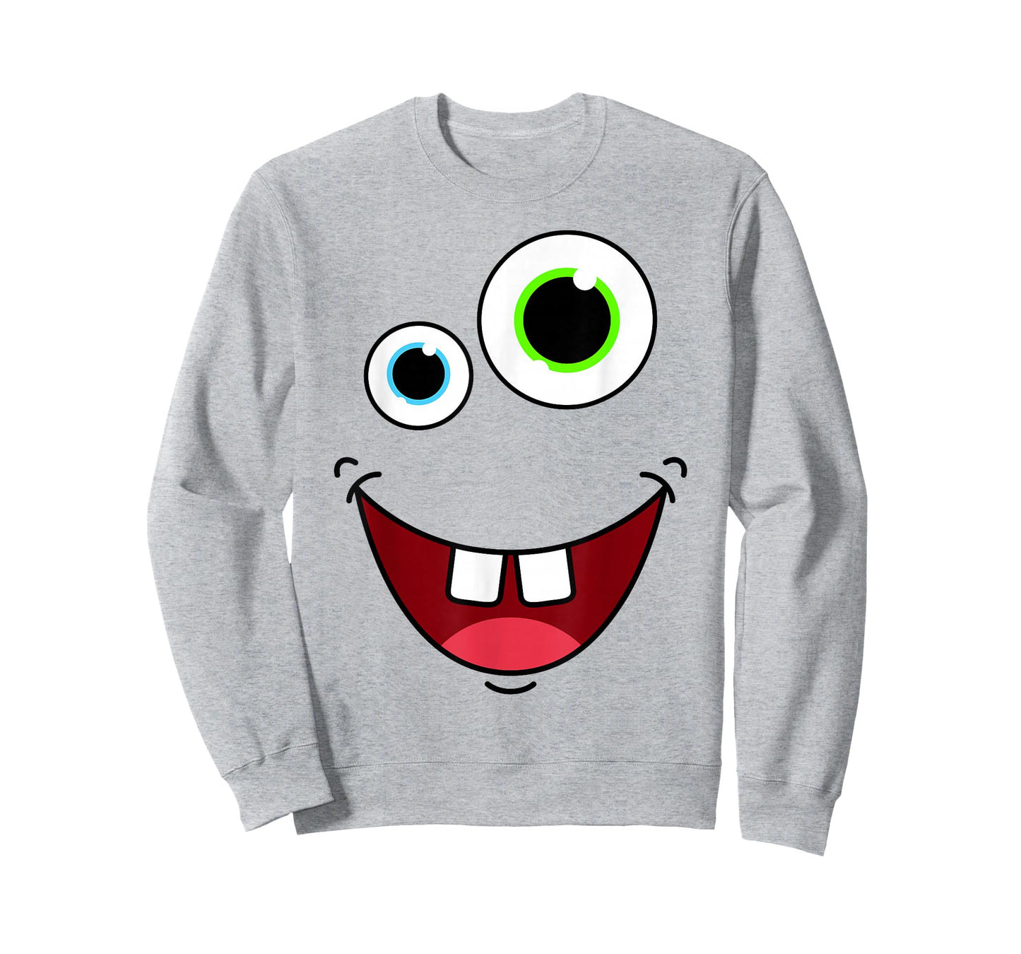 Funny Silly Monster Face Group Costume Birthday Halloween T-Shirt