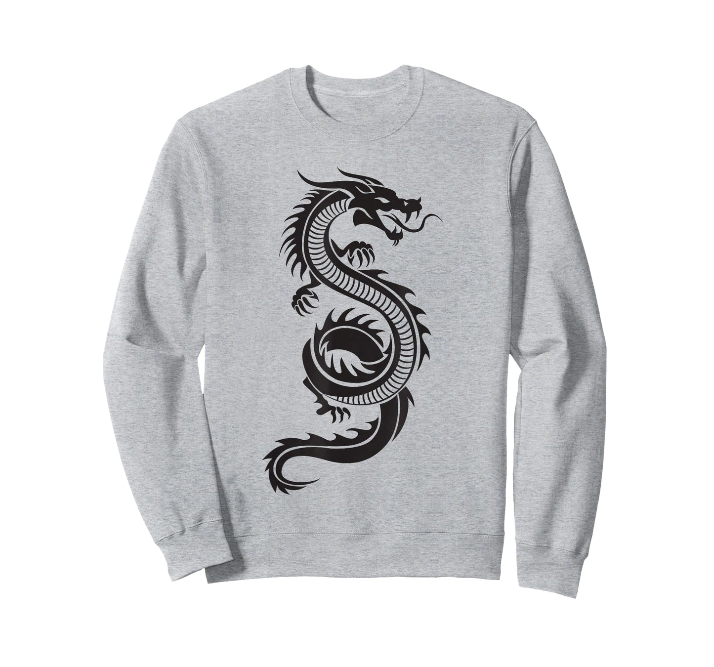 Martial Arts Red Chinese Firedrake T-Shirt Dragon Print Art T-Shirt