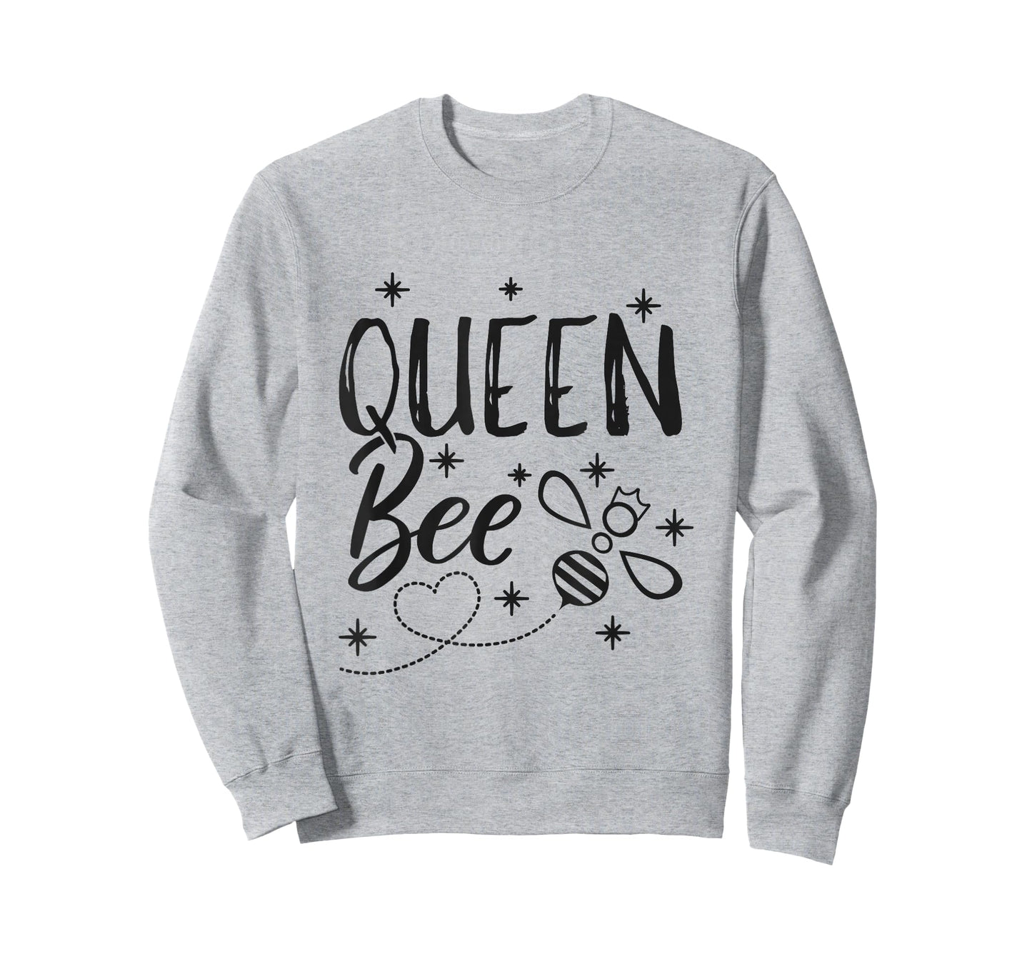 Funny Beekeeping Gift Queen Bee Crown Bee Queen T-Shirt