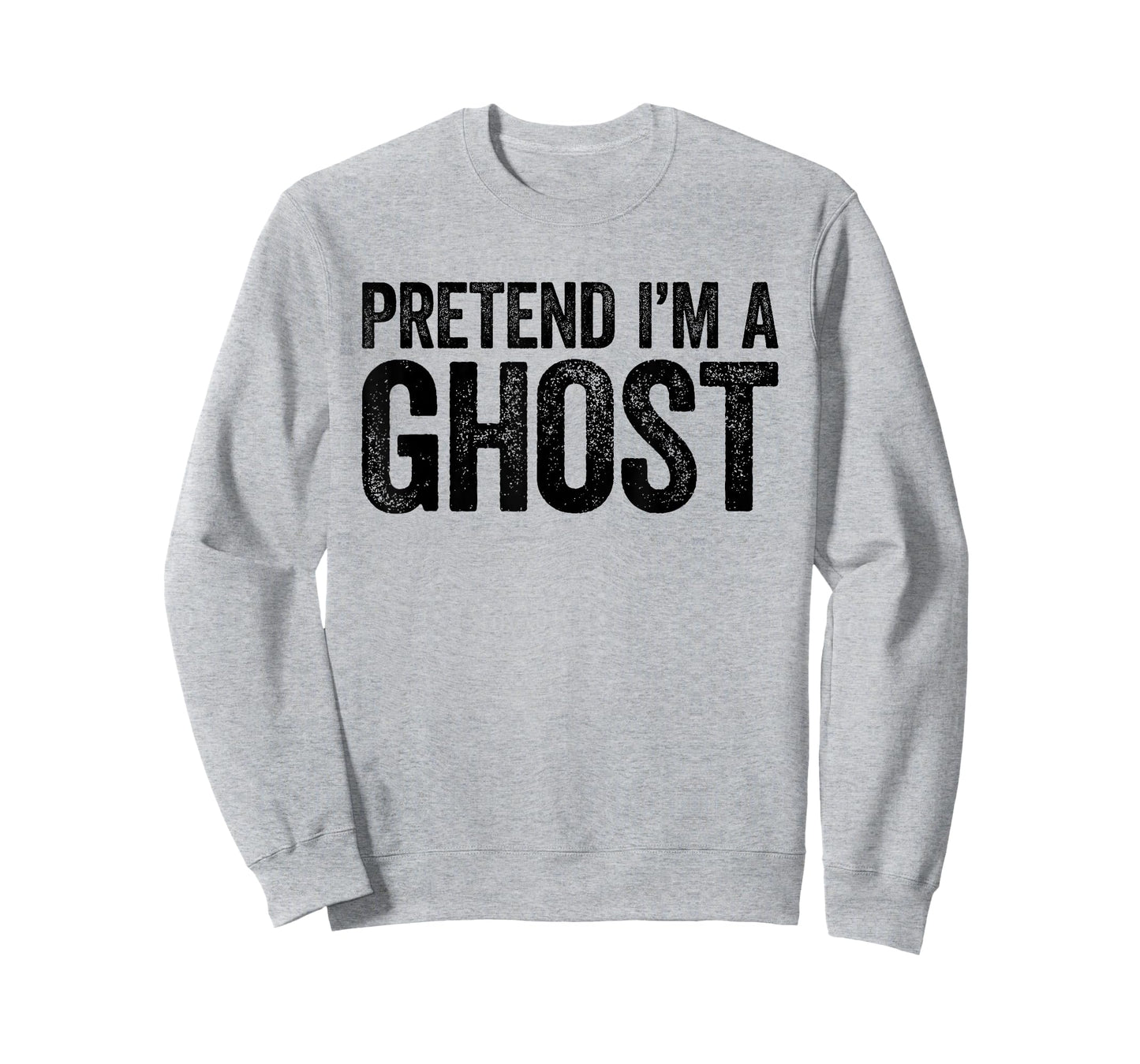 Pretend I'm A Ghost Shirt Adult Kids Men Women Costume T-Shirt