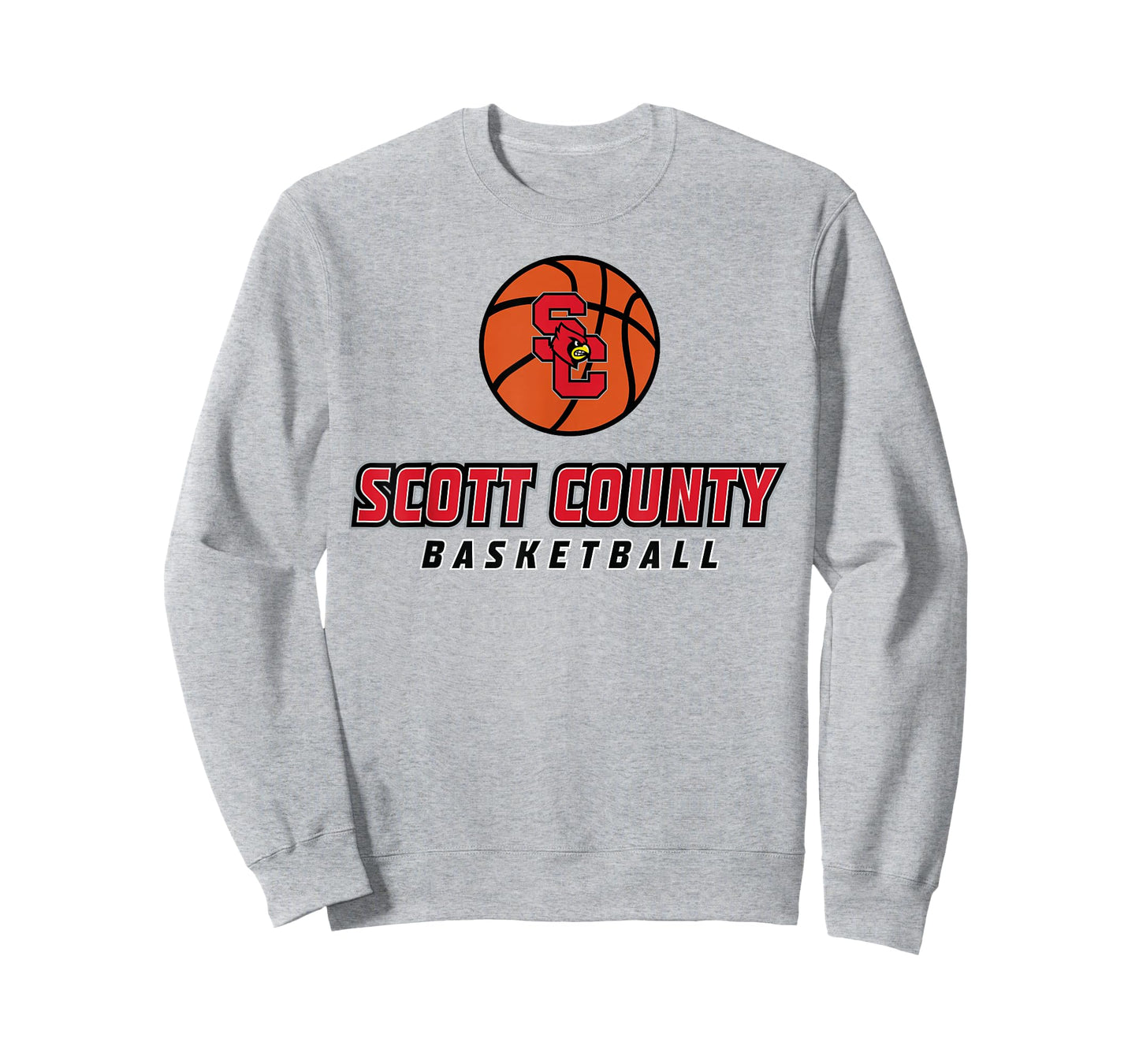 Scott County High School Cardinals Basketball T-Shirt