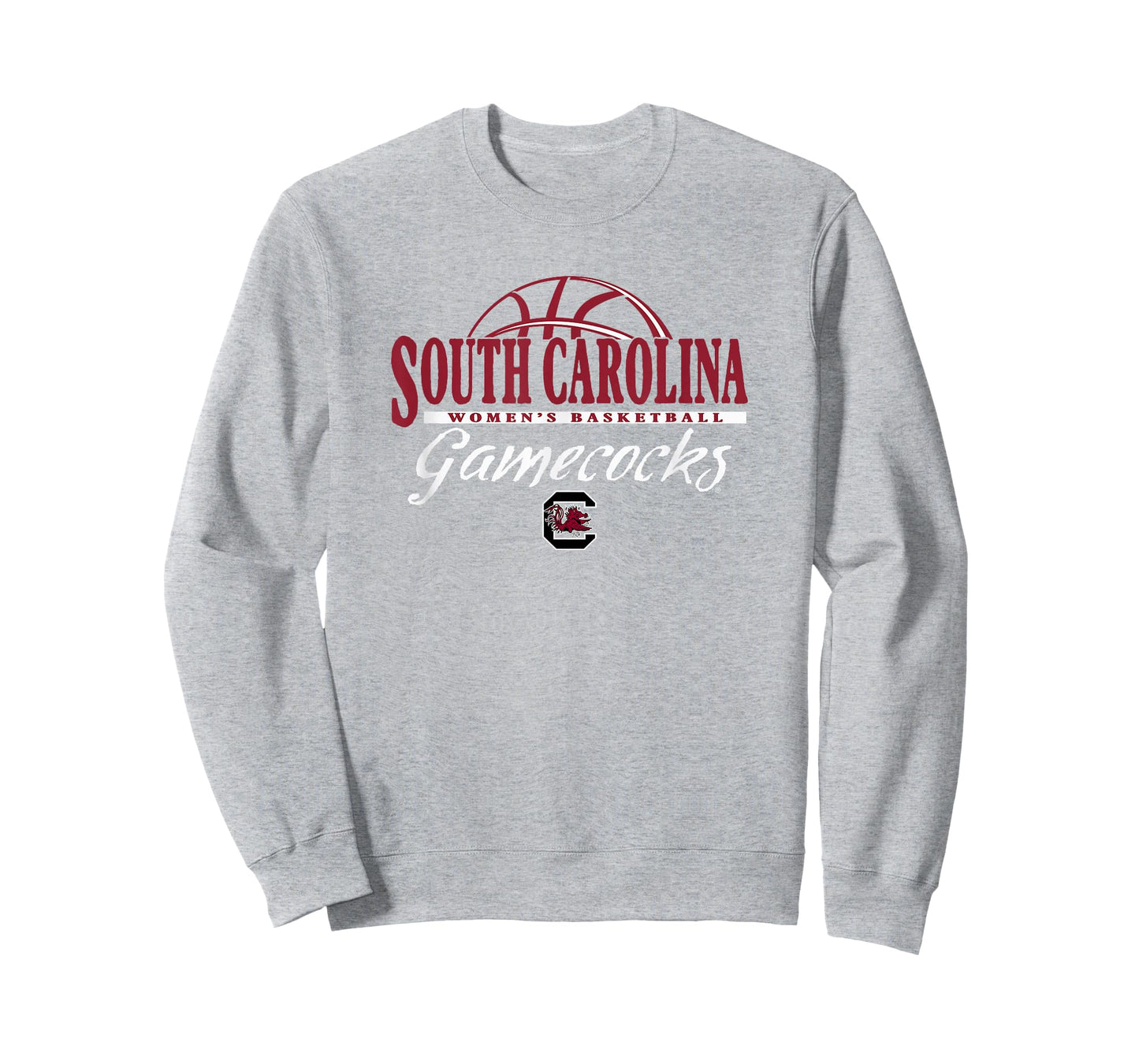 South Carolina Gamecocks Women's Basketball Layup Gray T-Shirt