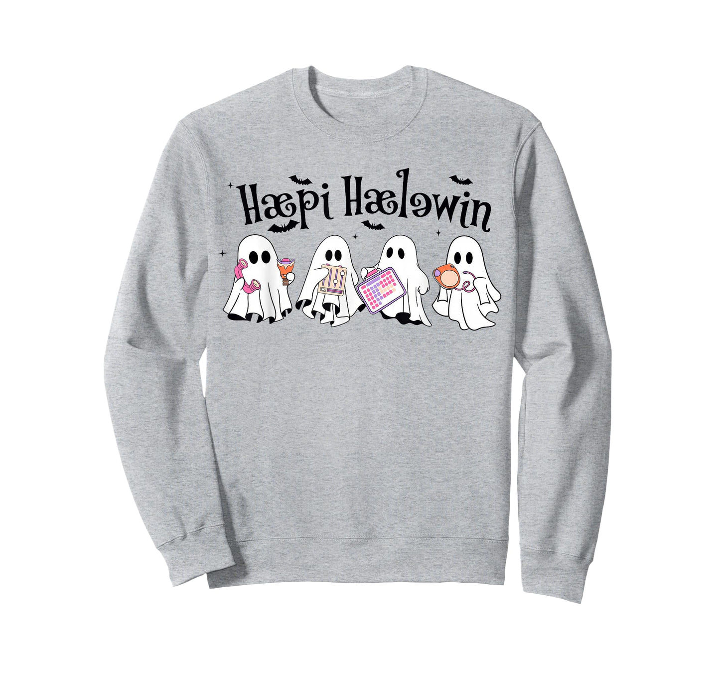 Speech Therapy SLP Ghost Speech Therapist Happy Halloween T-Shirt