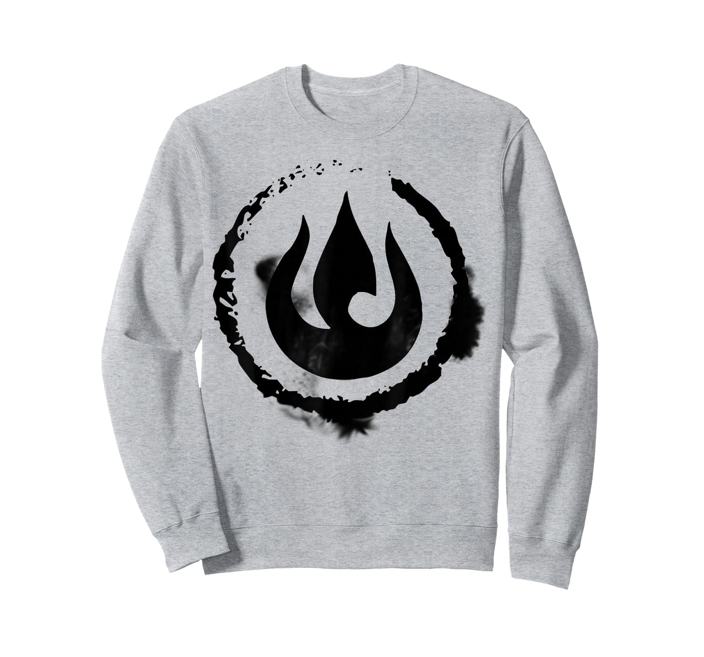 The Legend of Korra Fire Nation Symbol Sketch T-Shirt