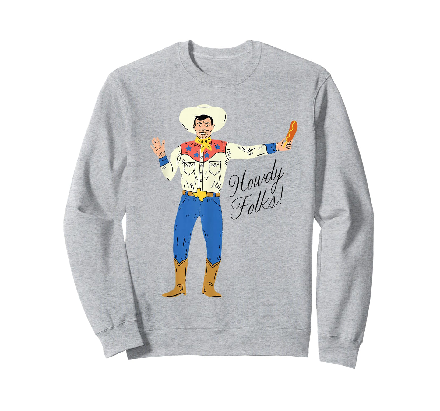 Howdy Folks Big Tex, State Fair of Texas Outfit T-Shirt