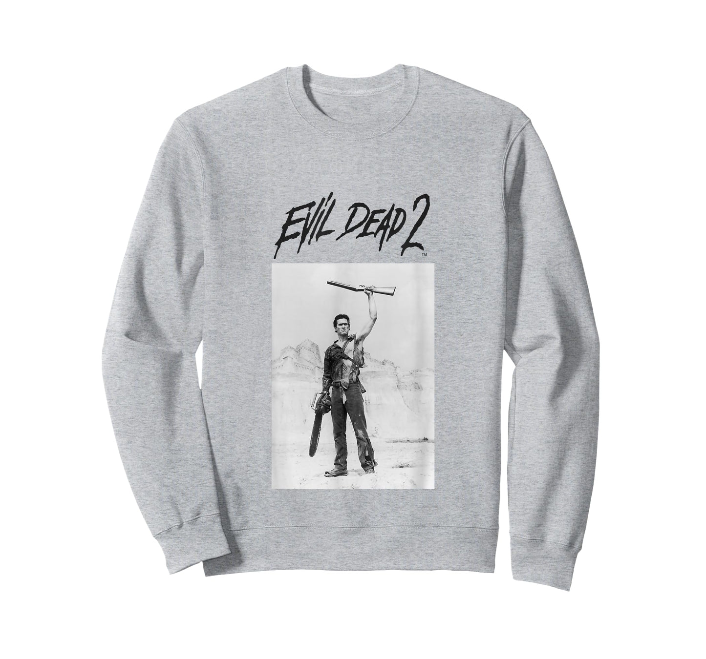 Evil Dead 2 Black Text Logo T-Shirt