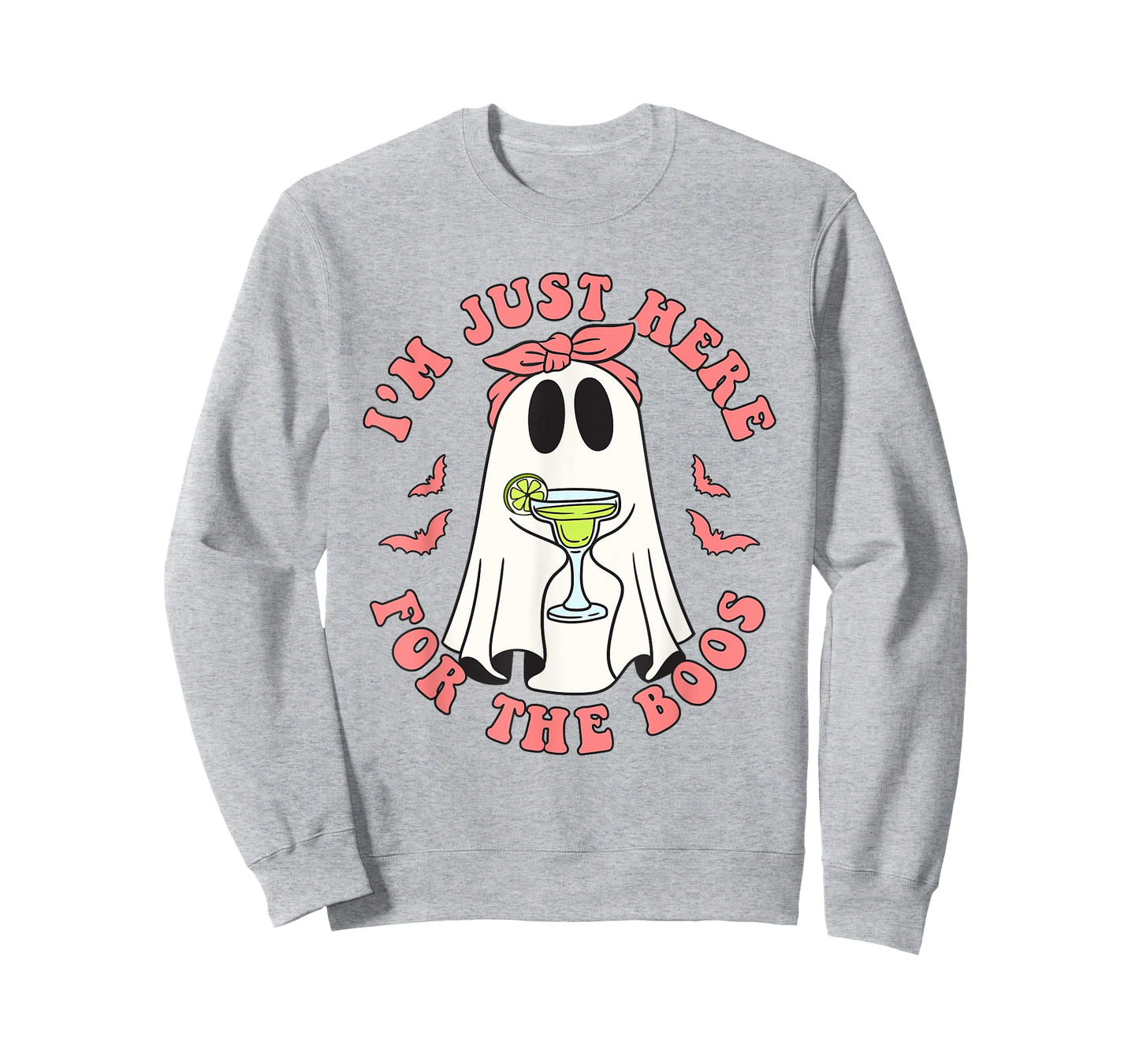 Margarita Cocktail I'm Just Here for The Boos Halloween T-Shirt