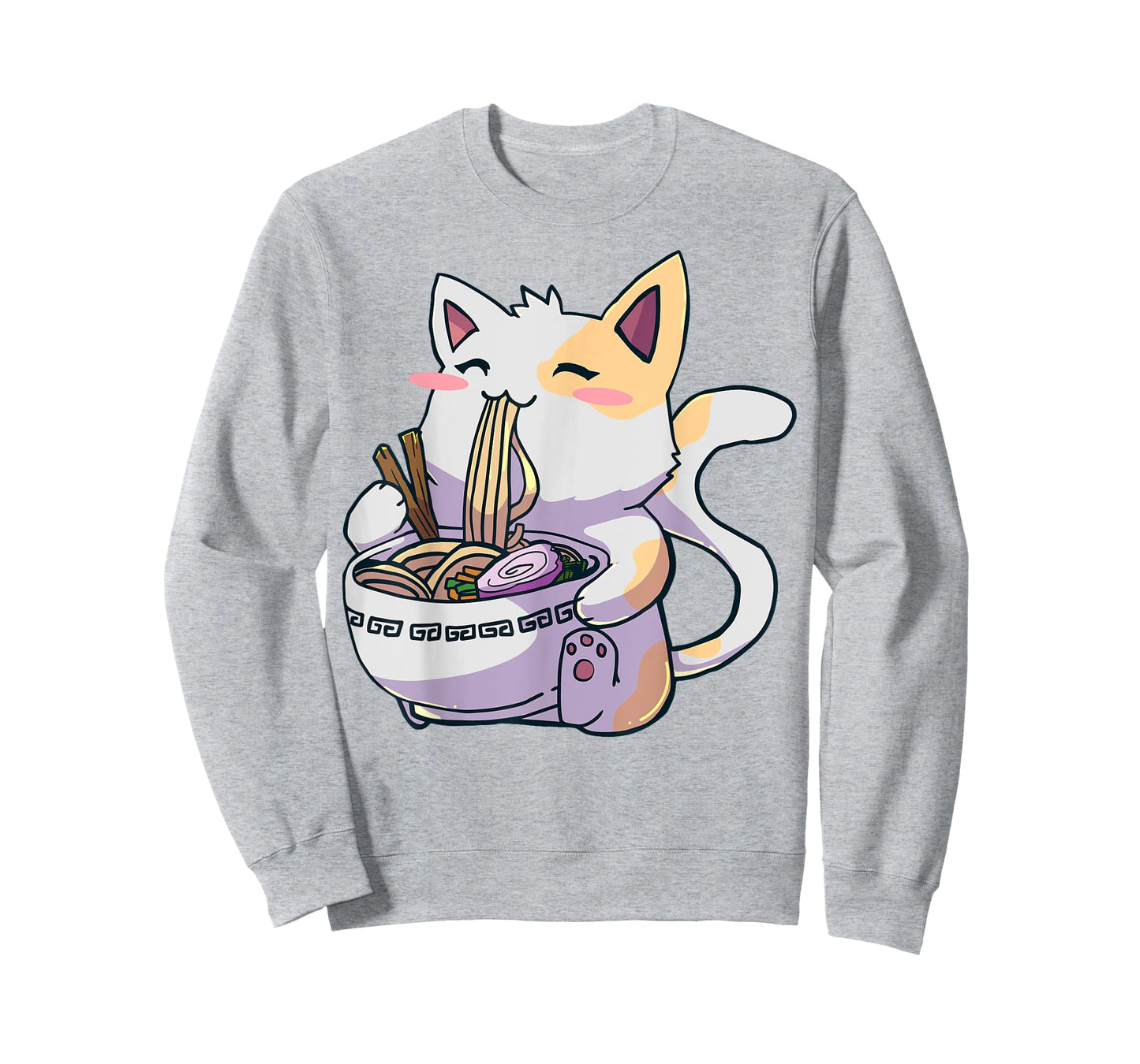 Ramen Cat Kawaii Anime Tee Japanese Gift T-Shirt