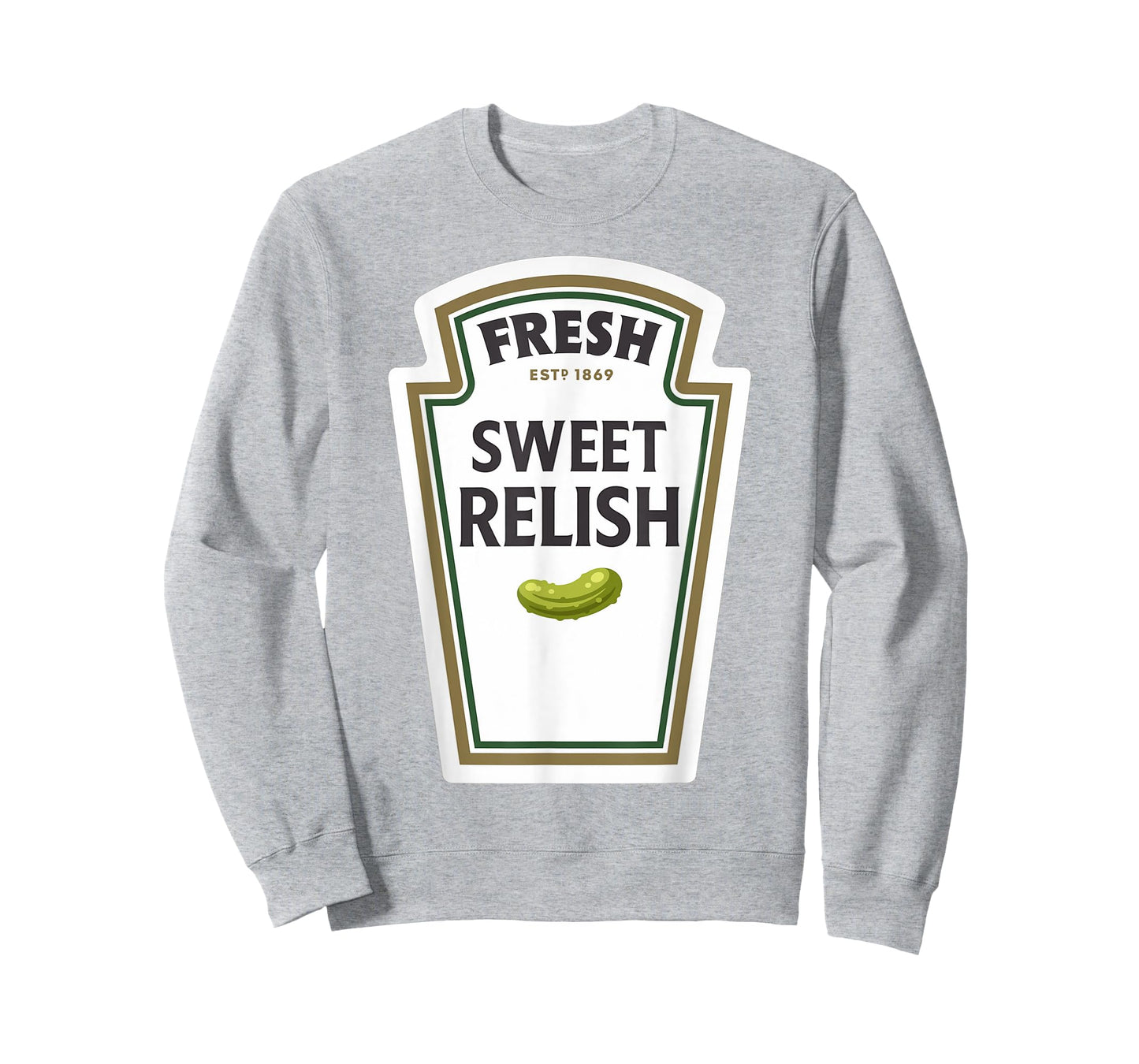 Halloween Matching Costume Fresh Sweet Relish Bottle Label T-Shirt