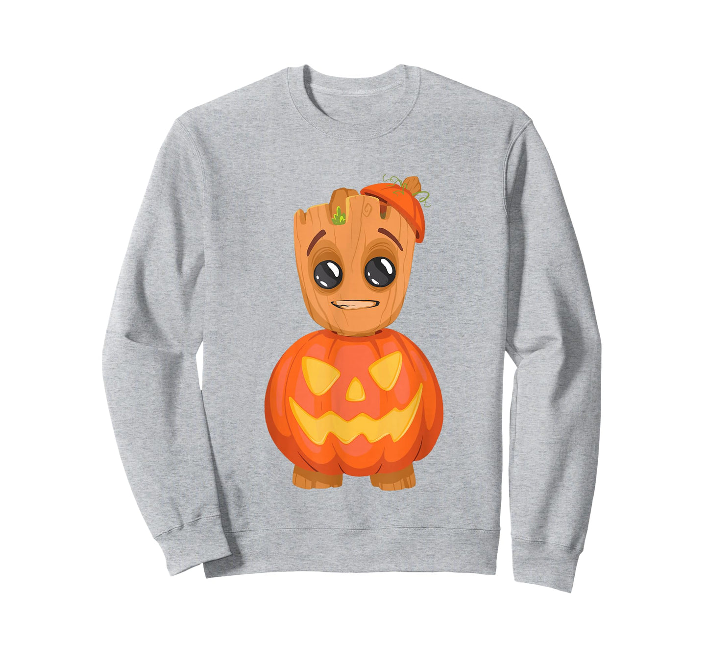 Marvel Classic Halloween Baby Groot Cute Pumpkin Costume T-Shirt