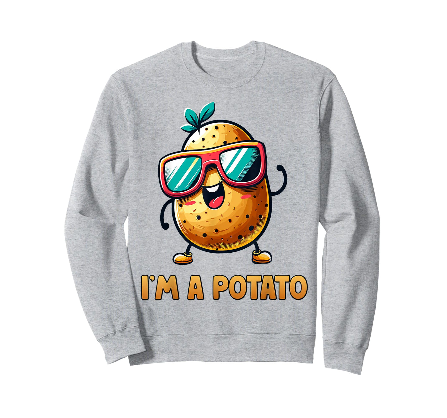 I'm A Potato Kawaii Cute Funny Costume Toddler Youth Kids T-Shirt