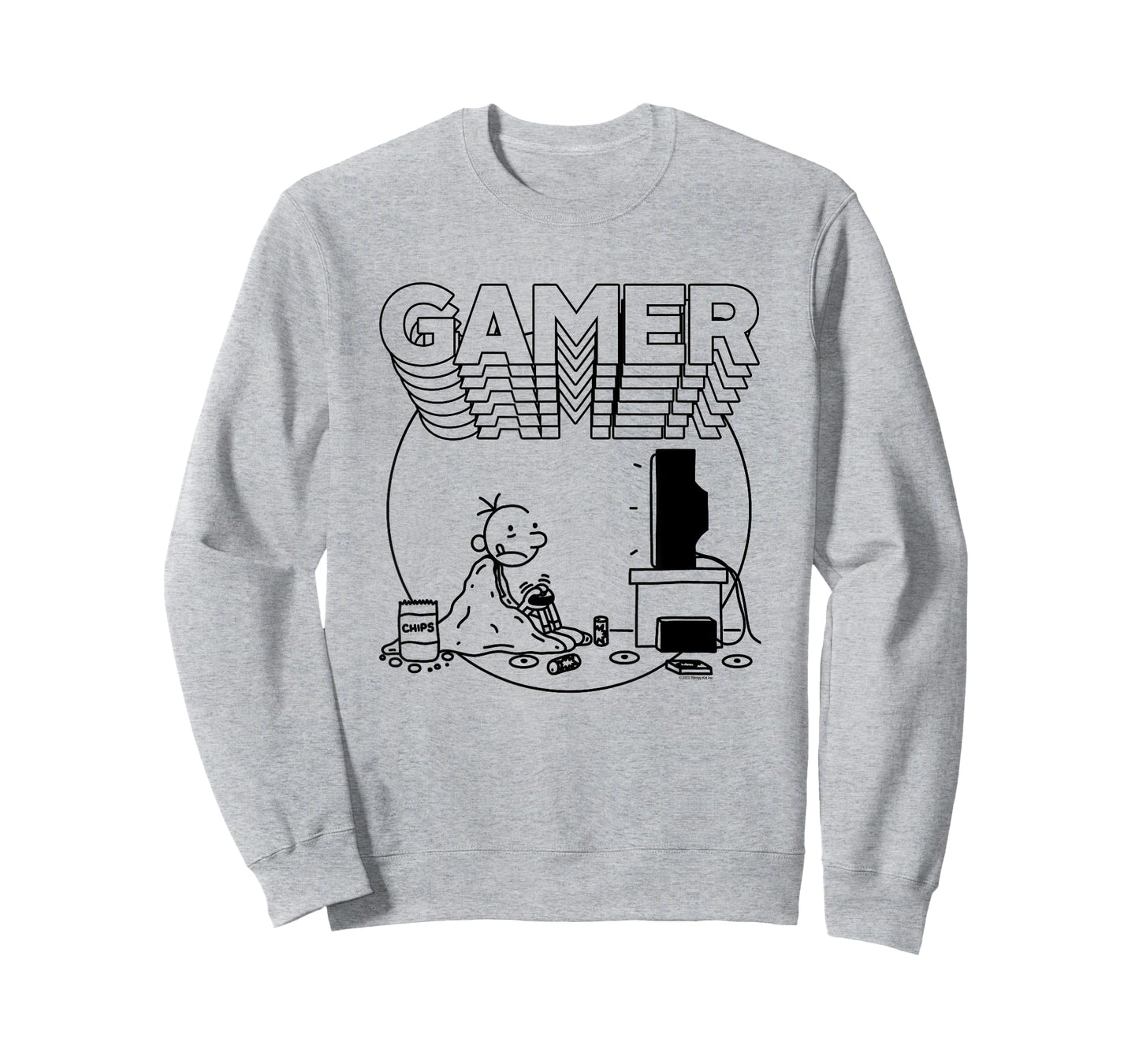 Diary of a Wimpy Kid Gamer Circle Frame T-Shirt