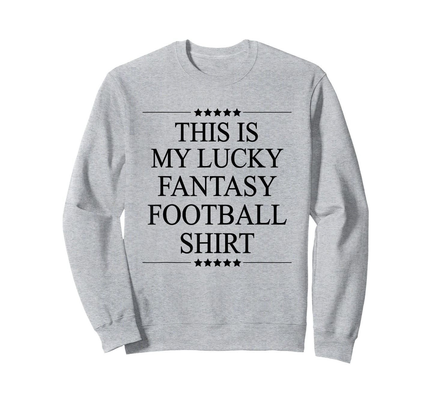 This is My Lucky Fantasy Football Shirt Funny Gift T-Shirt