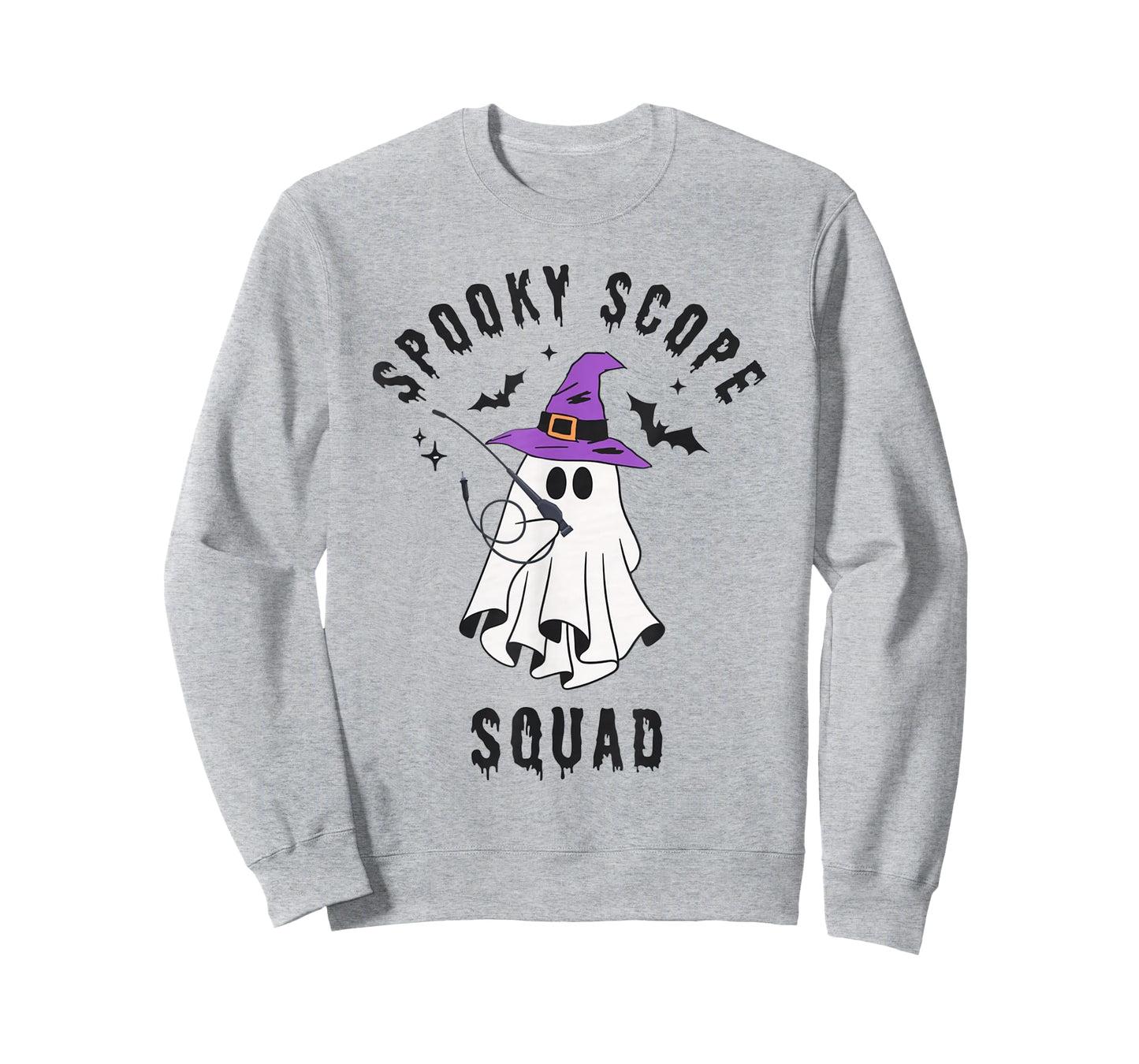 Spooky Scope Squad Halloween Ghost GI Nurse Endoscopy Nurse T-Shirt