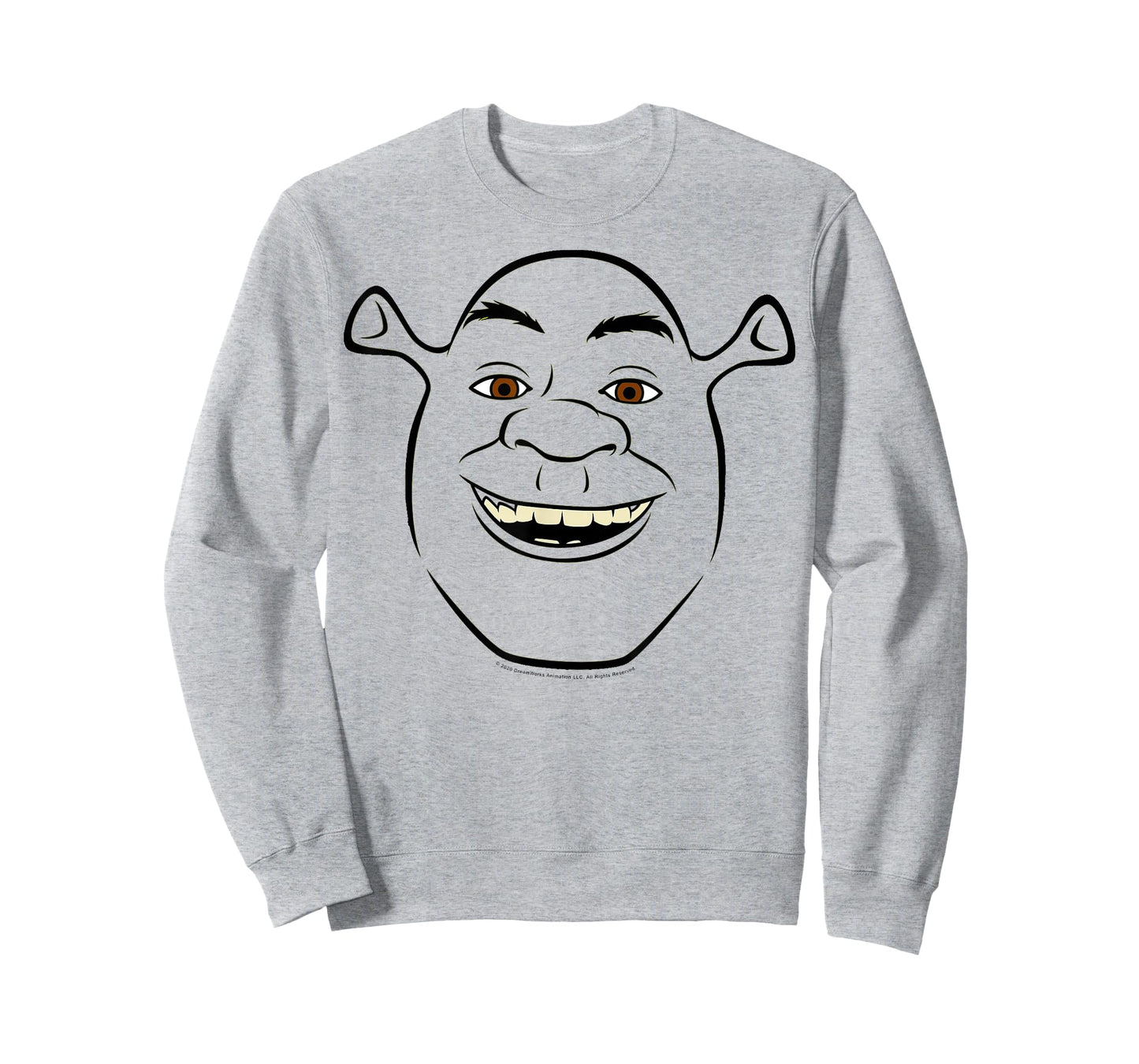 Shrek Big Face Outline T-Shirt