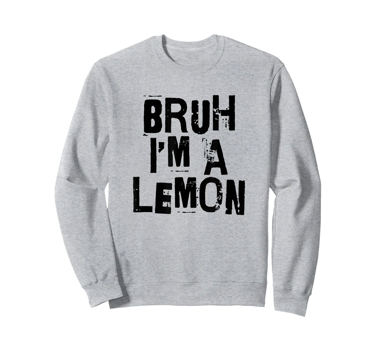 Bruh I'm A Lemon Funny Halloween Costume Men Women Boy Girl T-Shirt