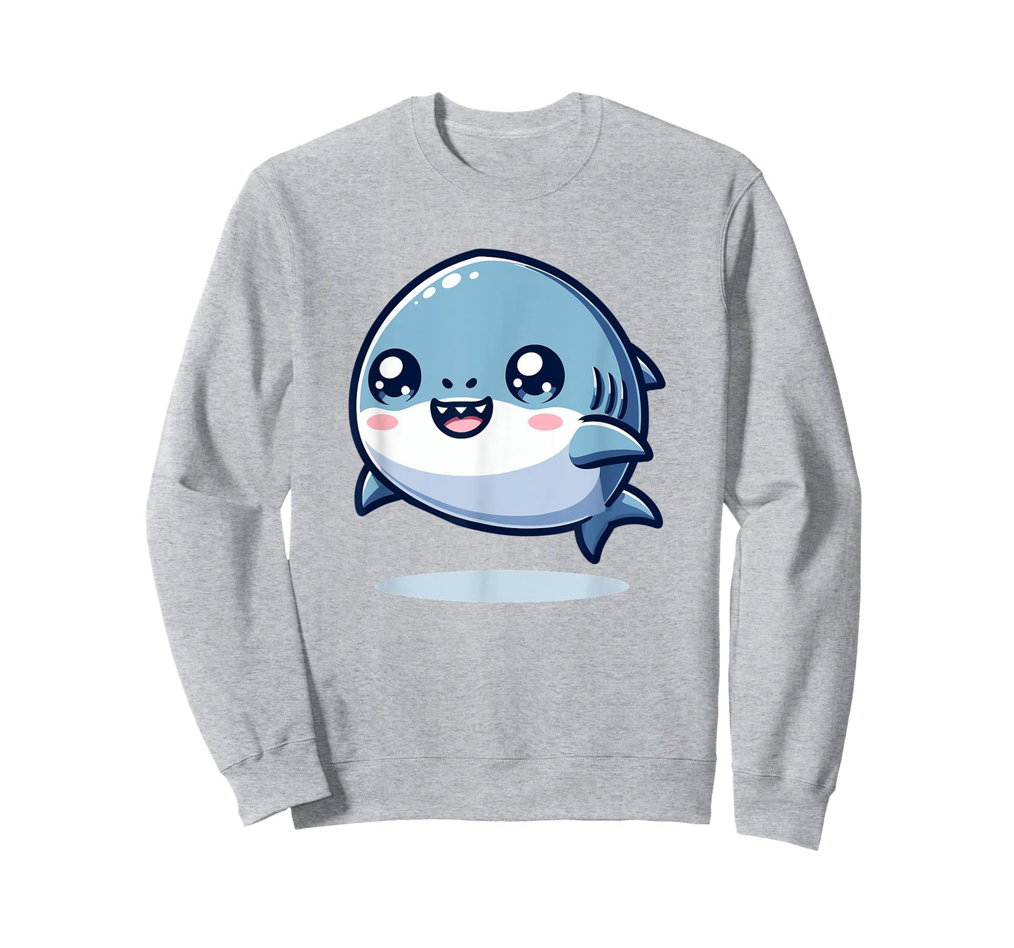 Adorable Cute Japanese Kawaii Chibi Shark T-Shirt