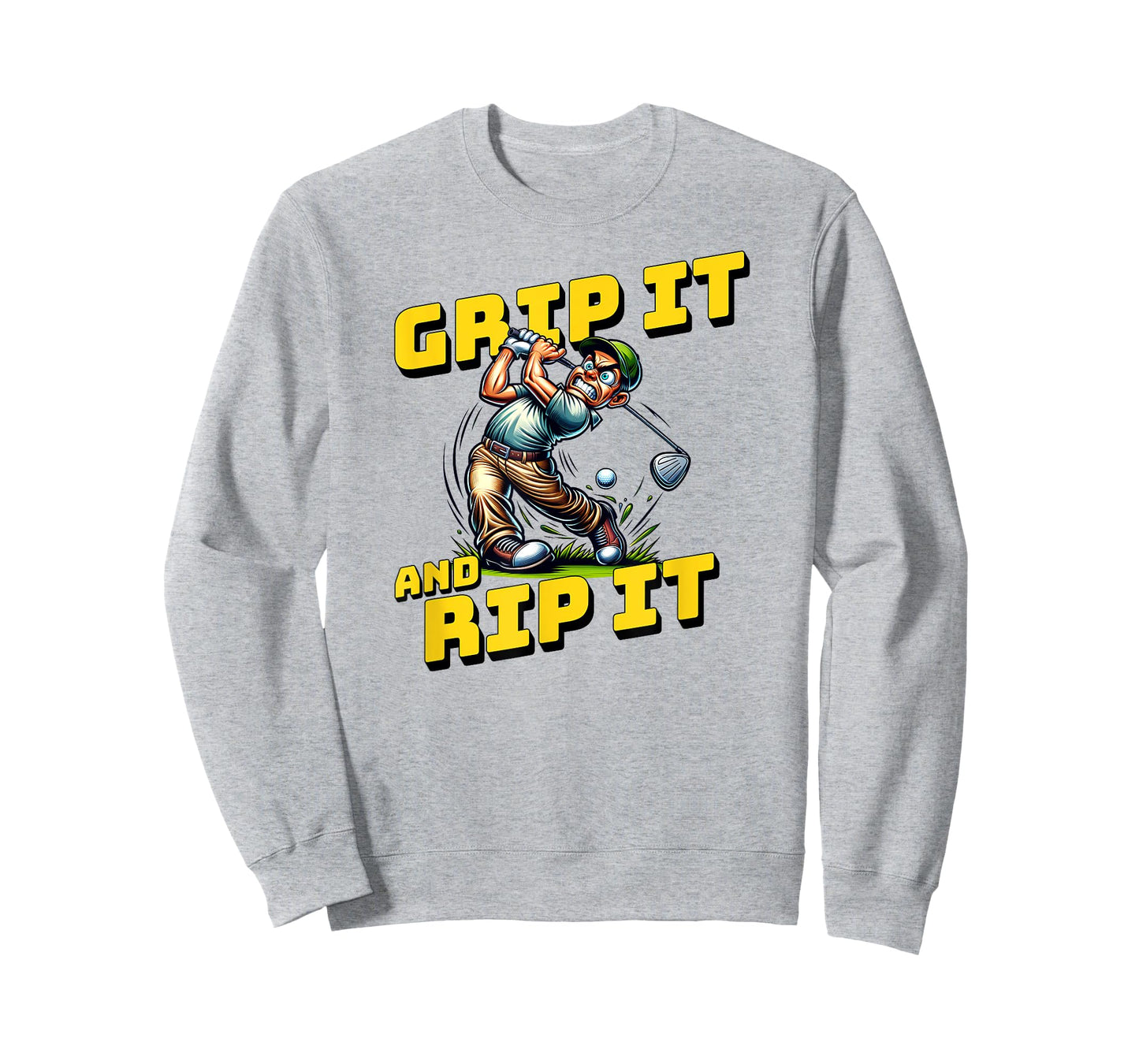 Grip It And Rip It Funny Golf T-Shirt