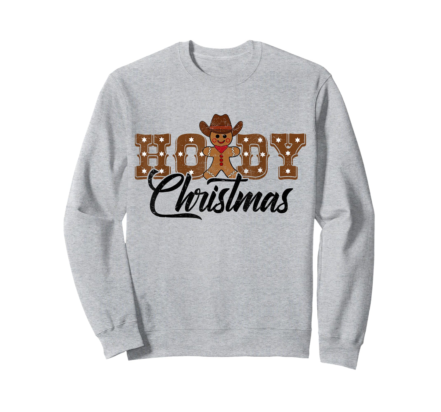 Howdy Christmas Cowboy Rodeo Western County Cowgirl Vintage T-Shirt