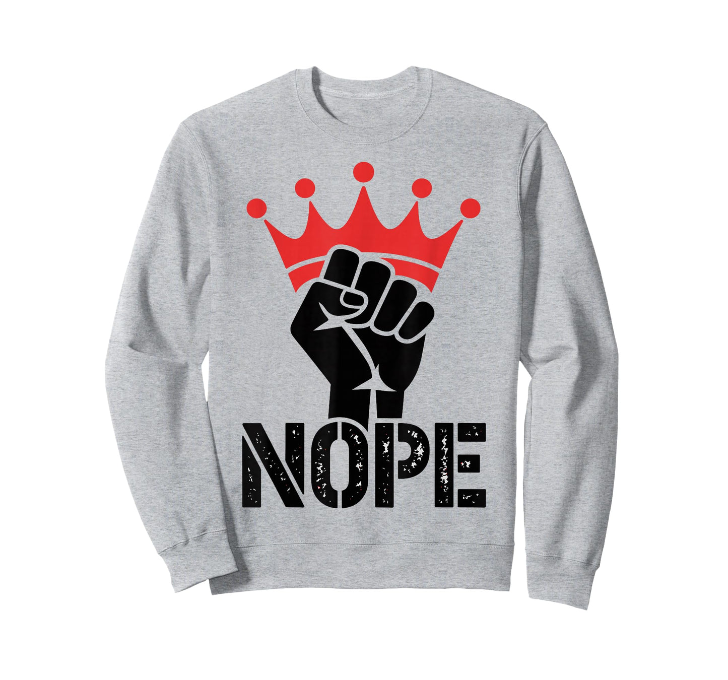 No Kings in America Since 1776 Fist & Crown Protest T-Shirt
