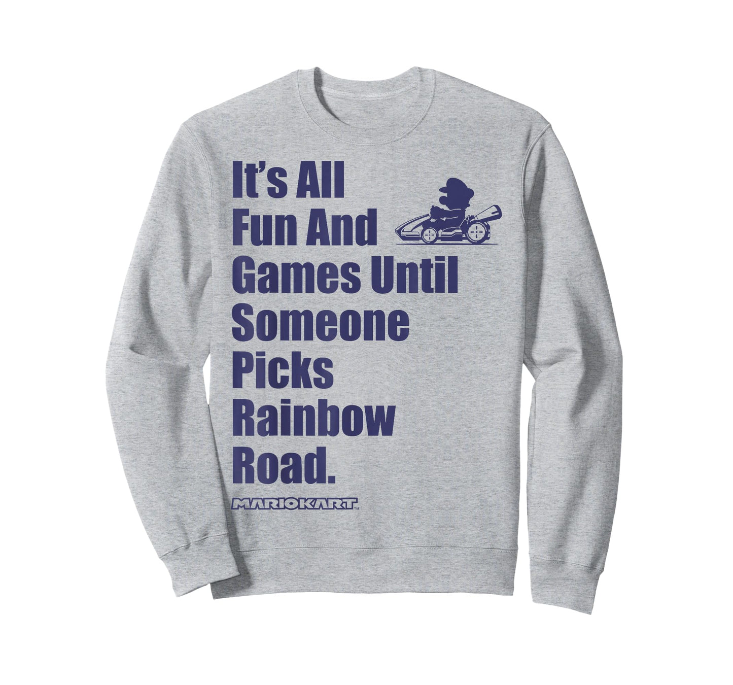 Nintendo Mario Kart Rainbow Road Fun And Games T-Shirt