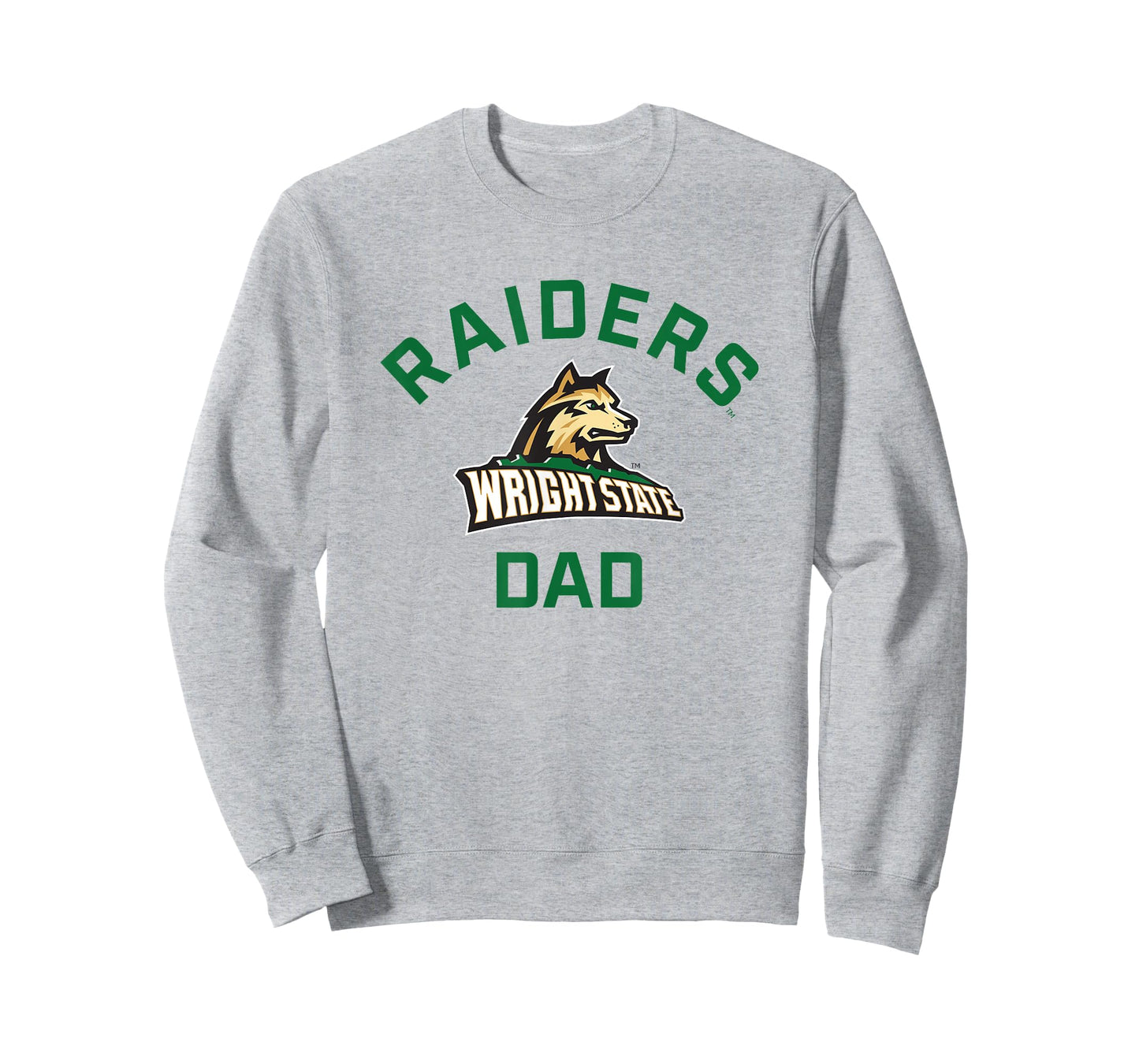 Wright State University WSU Raiders Arched Dad T-Shirt