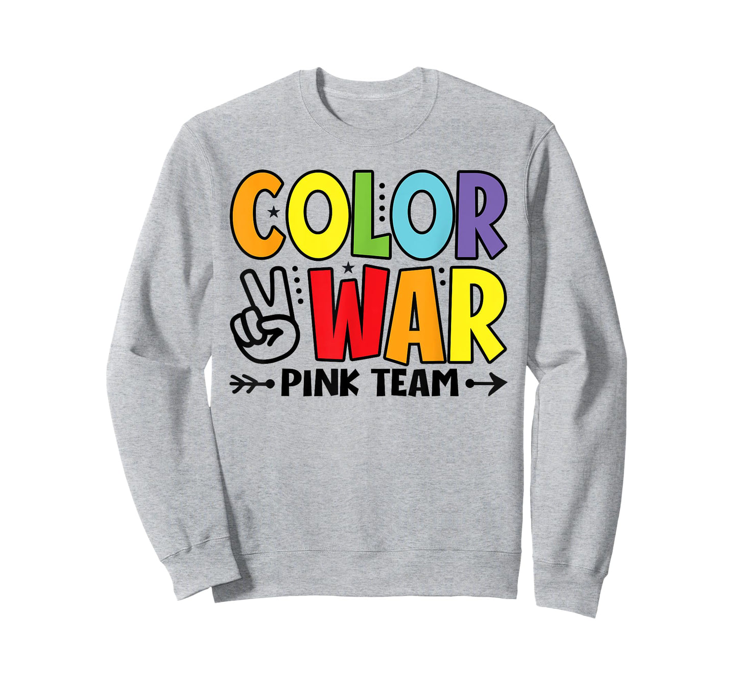 Color War Pink Team Sleepaway Summer Camp Game T-Shirt