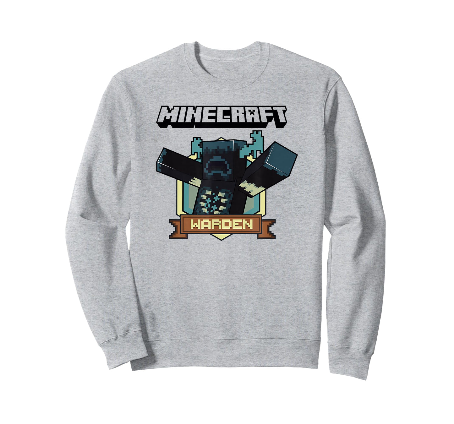 Minecraft Sculk Shriekers Hostile Mob Warden Badge T-Shirt